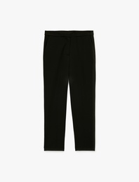 Slim Fit Cepli Normal Bel Cigarette Pantolon