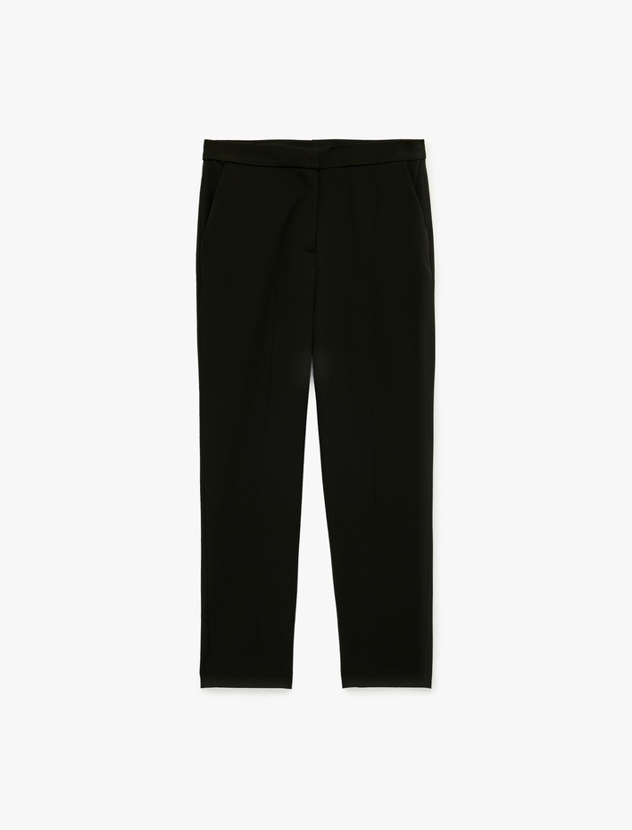  Slim Fit Cepli Normal Bel Cigarette Pantolon