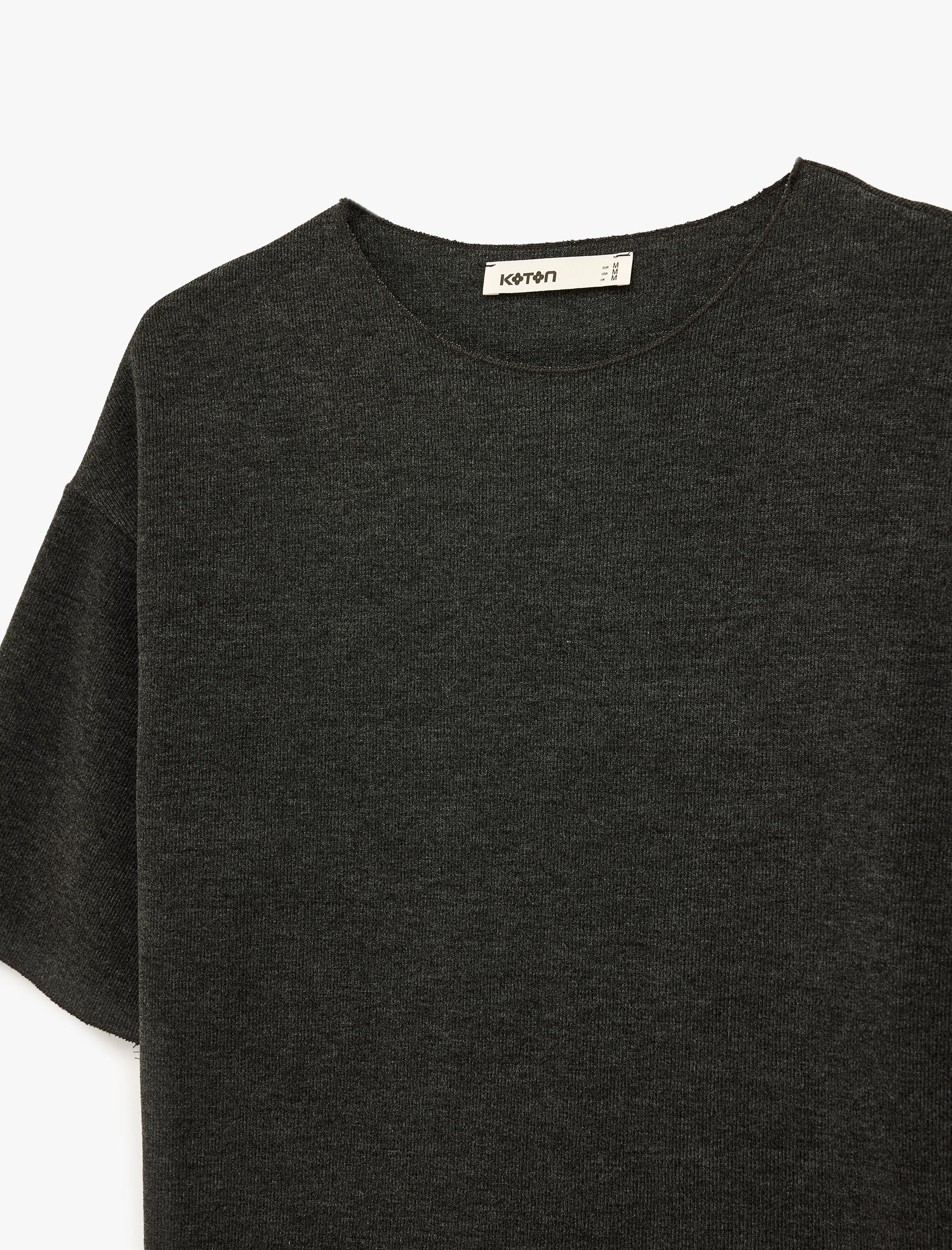   Regular Fit Kısa Kollu Bisiklet Yaka Basic Tişört