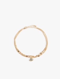 Göz Detaylı Zincir Bileklik