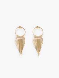 Sallantılı Geometrik Küpe