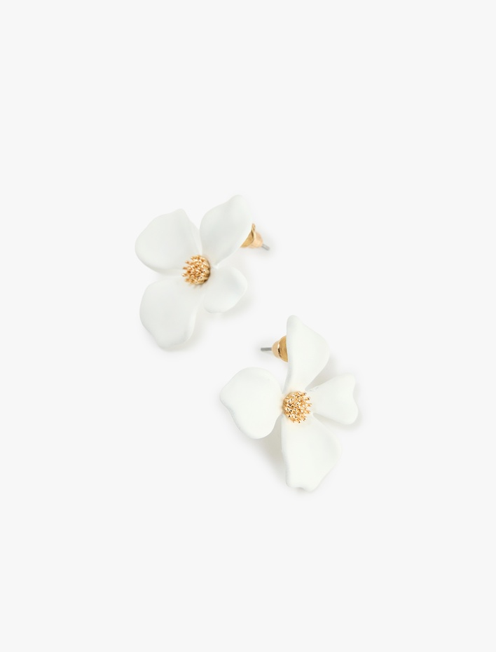 Kadın Çiçek Küpe