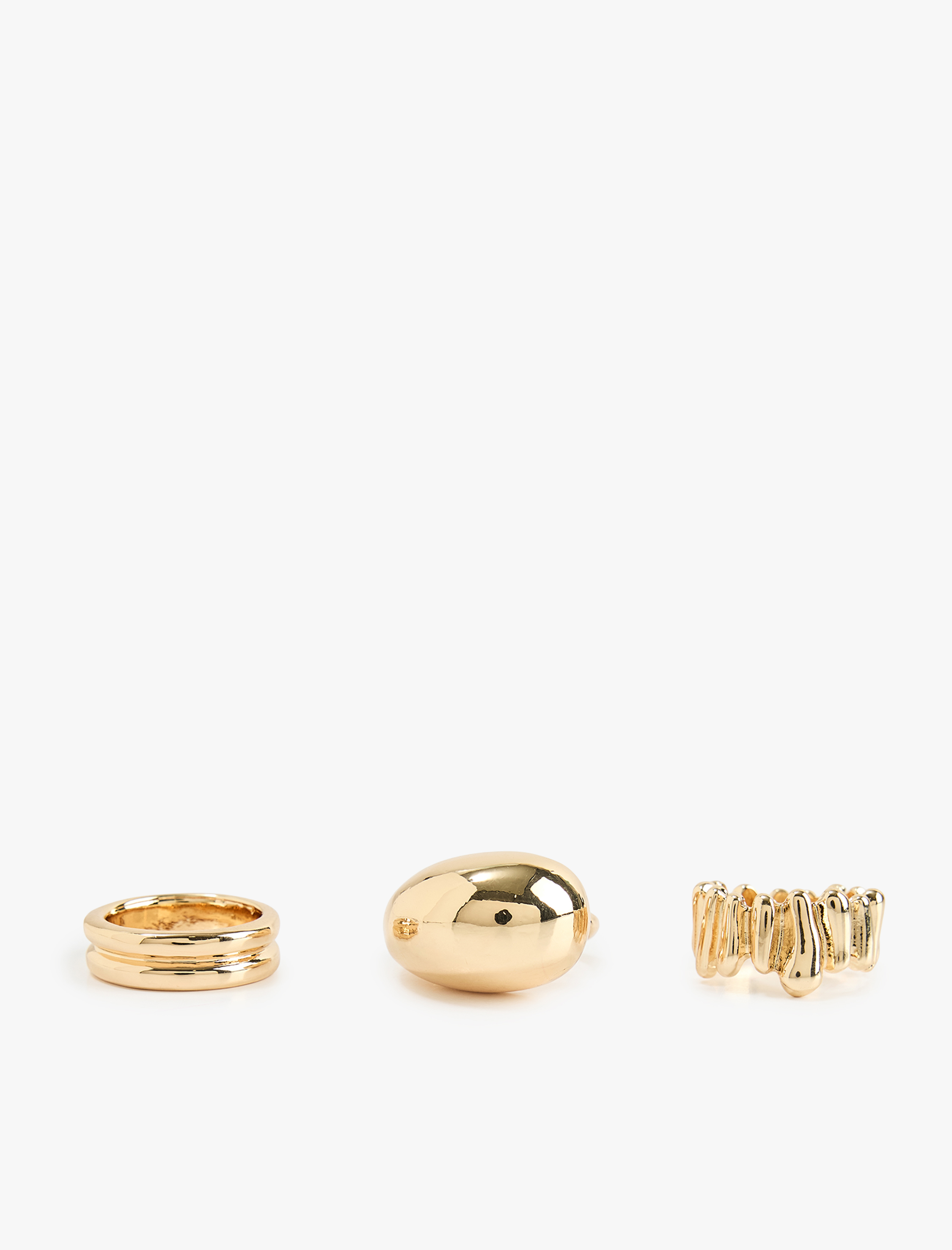  Kadın 3'lü Yüzük Seti