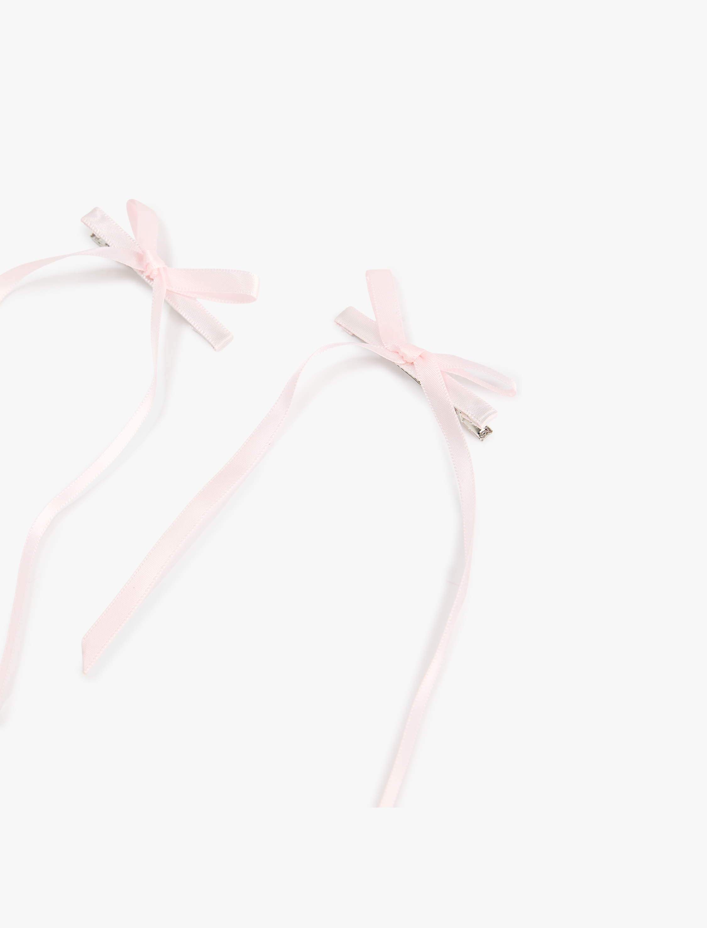  Kadın 2'li Fiyonklu Saç Tokası Seti