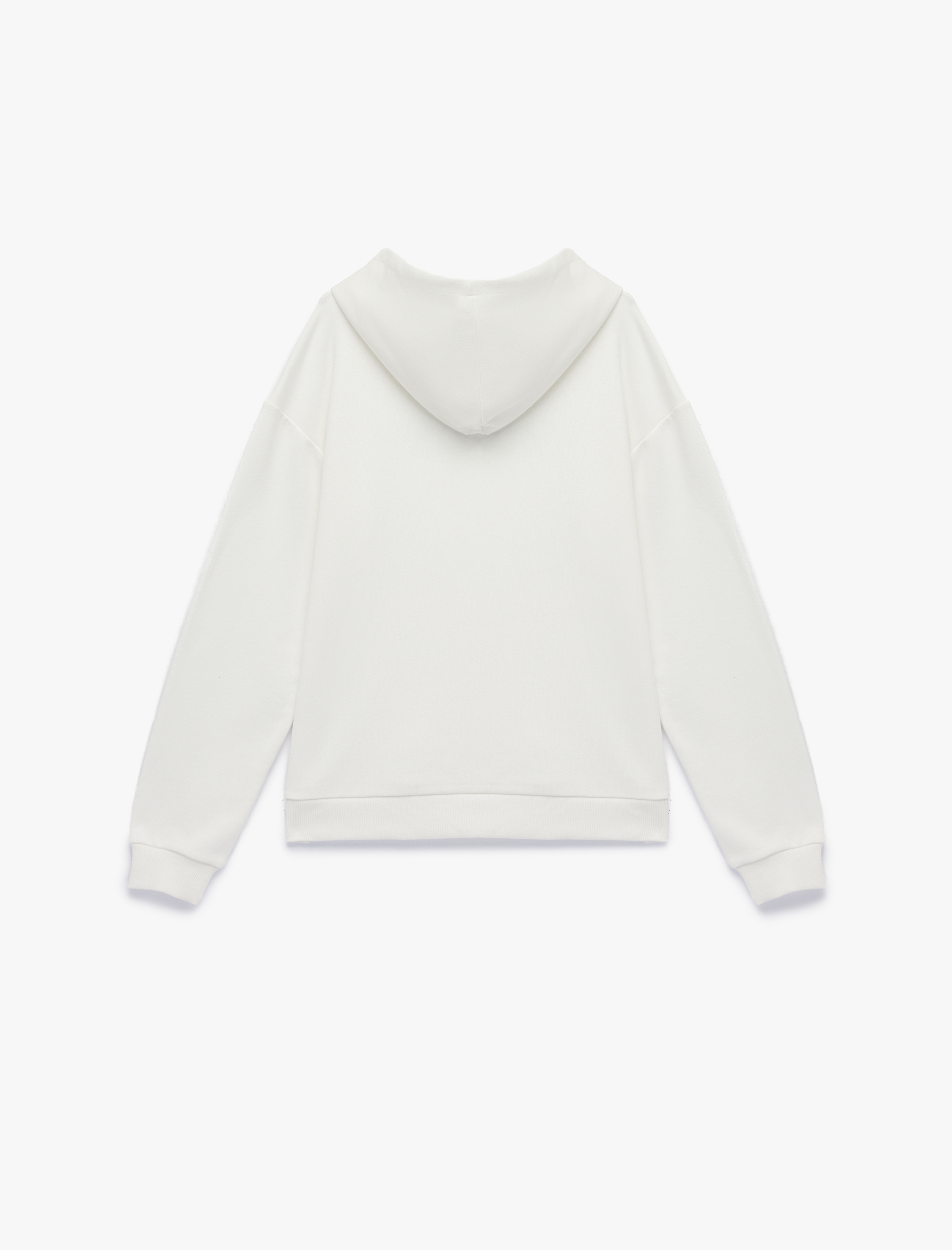  Kız Çocuk Uzun Kollu Baskılı Kanguru Cepli Kapşonlu Sweatshirt