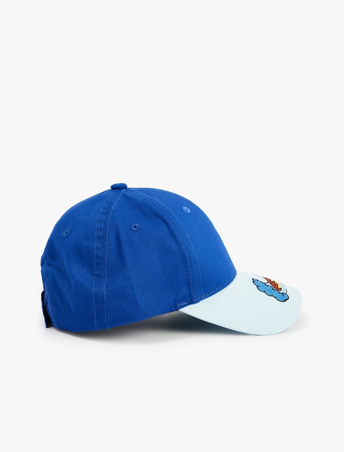 Erkek Çocuk Pamuklu Köpek Balığı Nakış Detaylı Kep Şapka