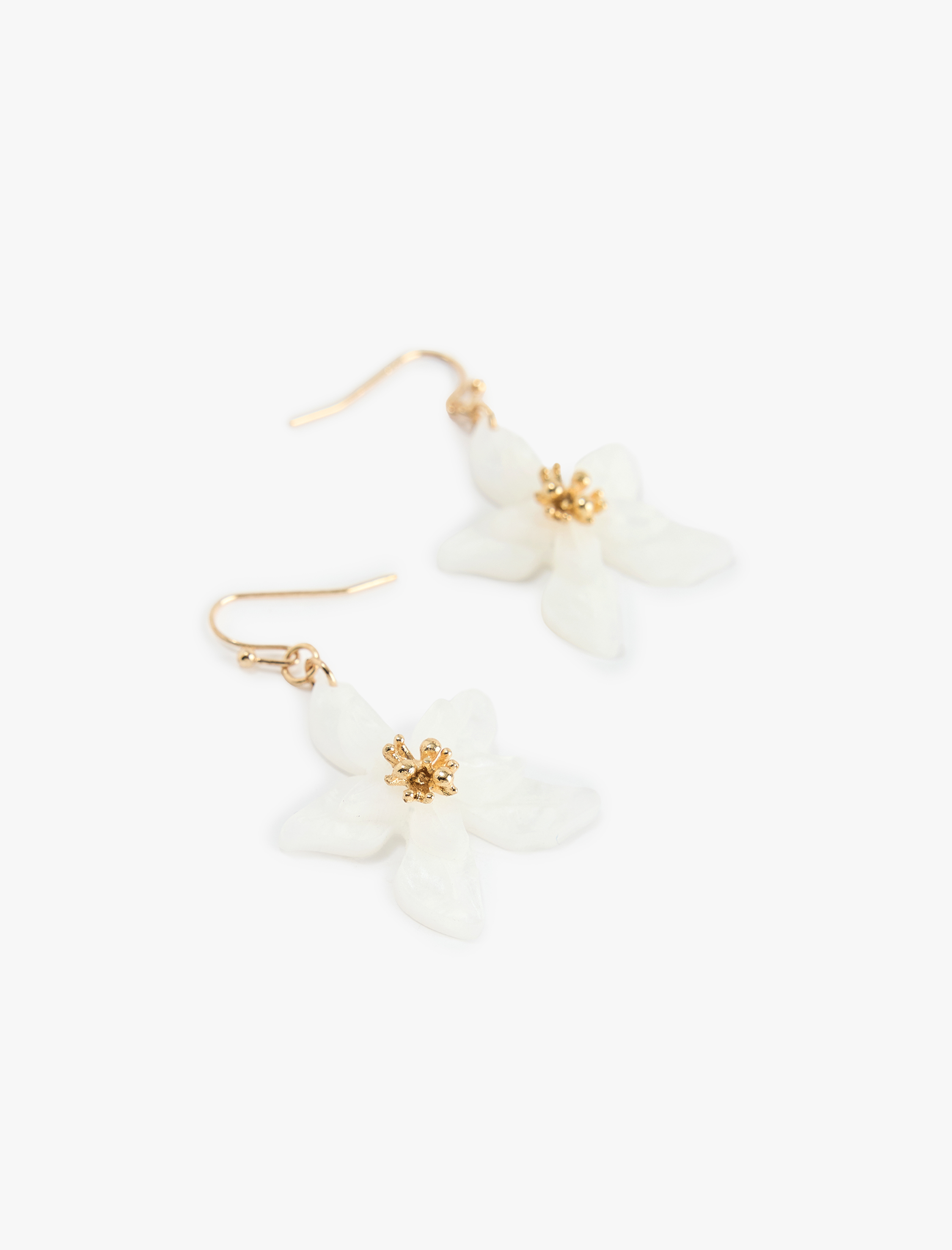  Kadın Sallantılı Çiçek Küpe