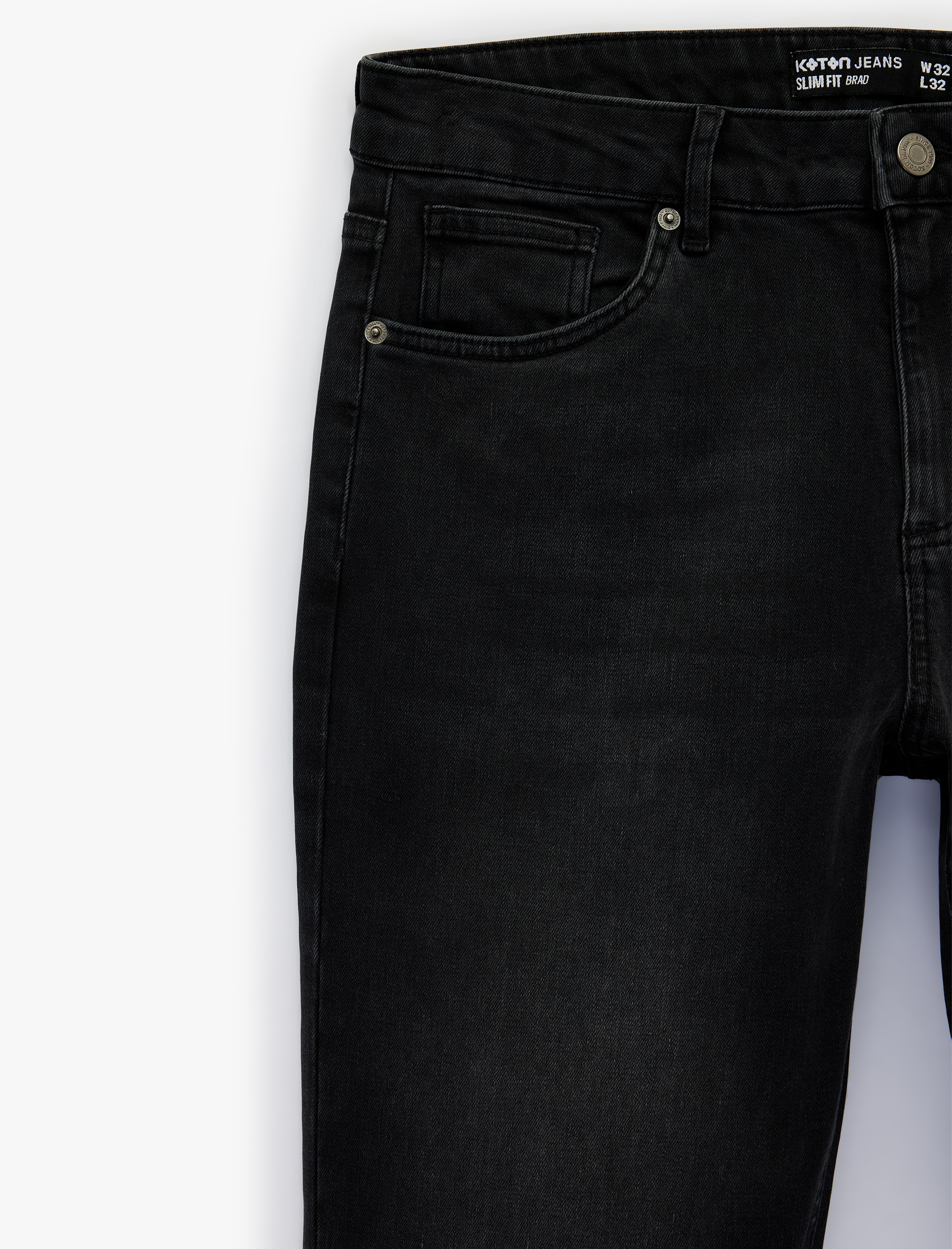   Normal Bel Pamuklu 5 Cepli Slim Fit Jean Pantolon - Brad Jean