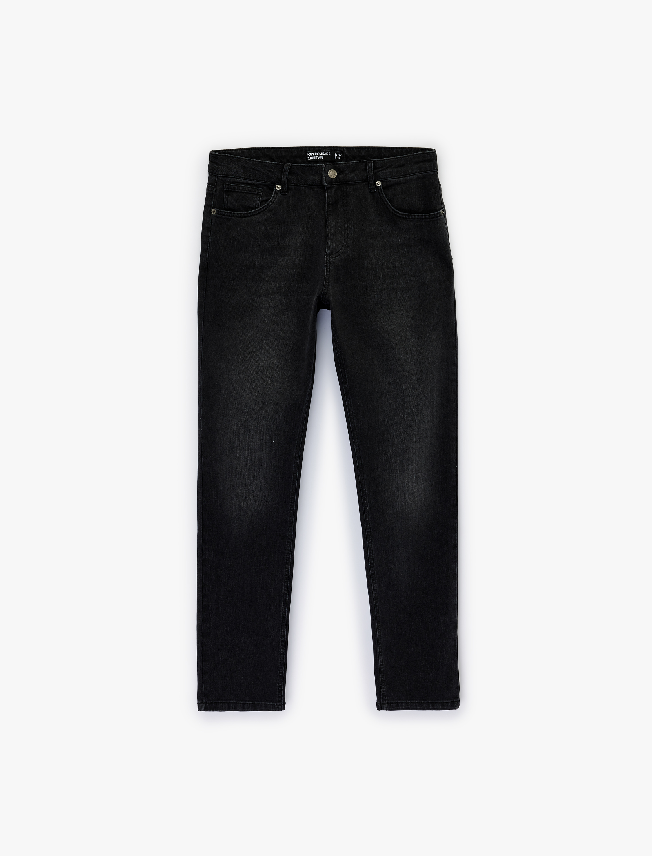   Normal Bel Pamuklu 5 Cepli Slim Fit Jean Pantolon - Brad Jean
