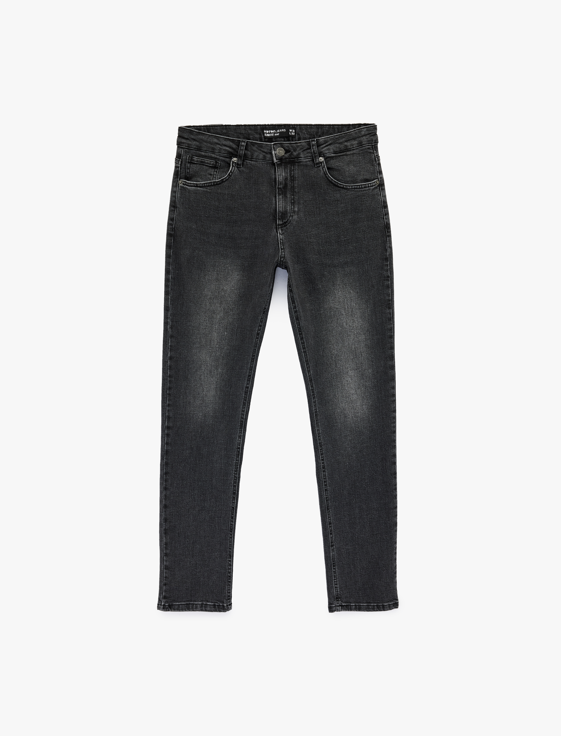   Normal Bel Pamuklu 5 Cepli Slim Fit Jean Pantolon - Brad Jean
