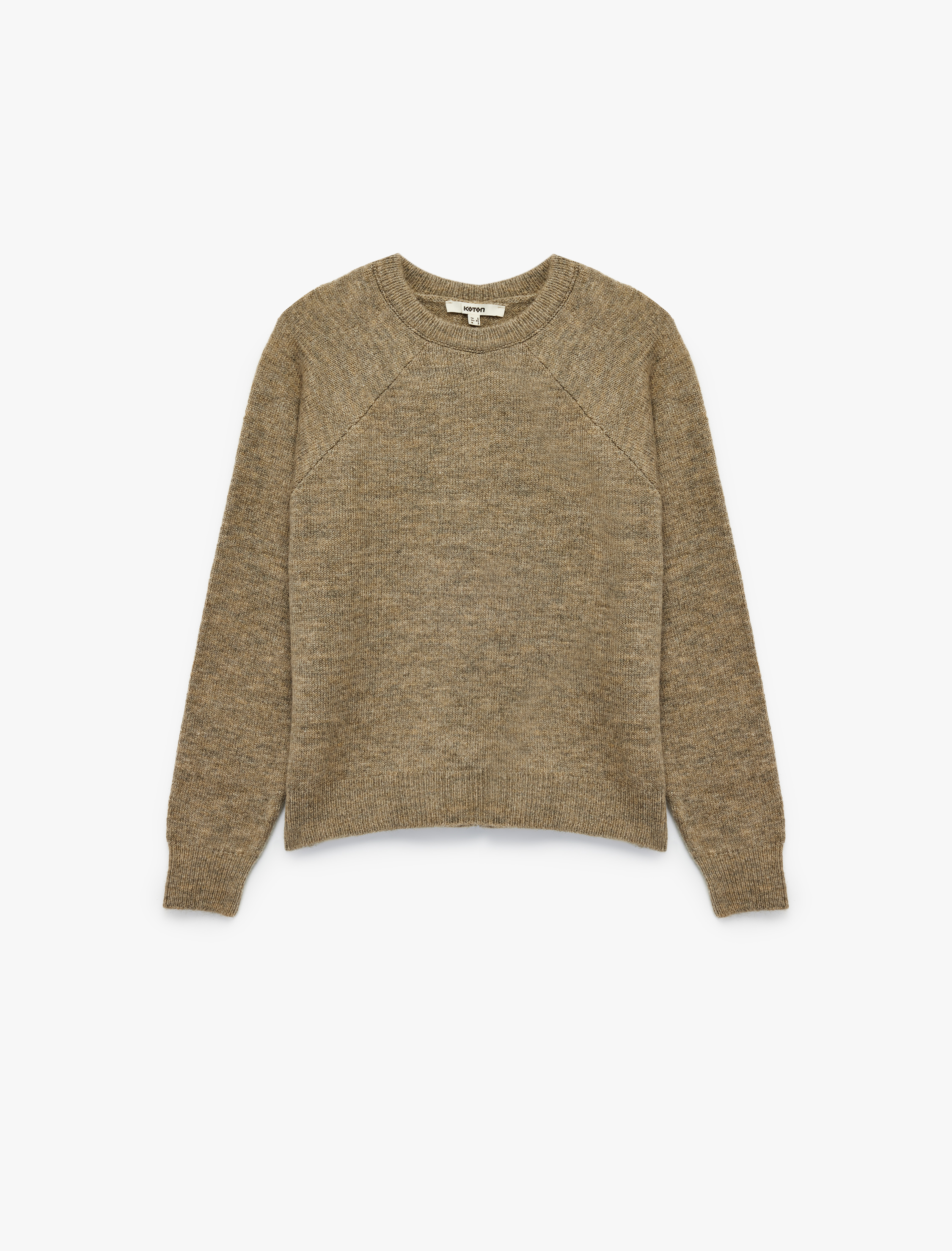   Uzun Kollu Bisiklet Yaka Basic Triko Kazak