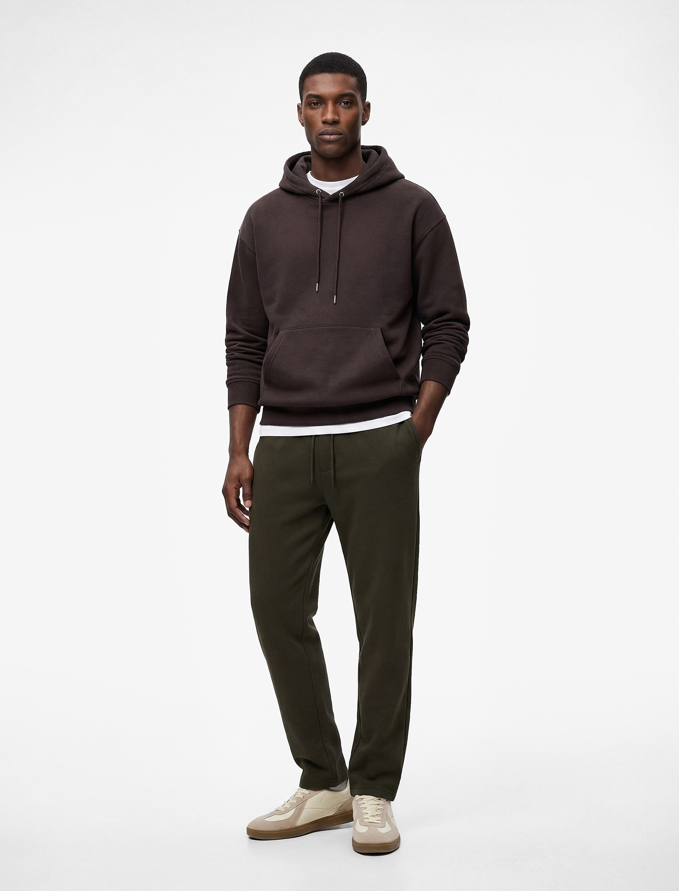   Regular Fit Cepli Beli Bağcıklı Eşofman Altı