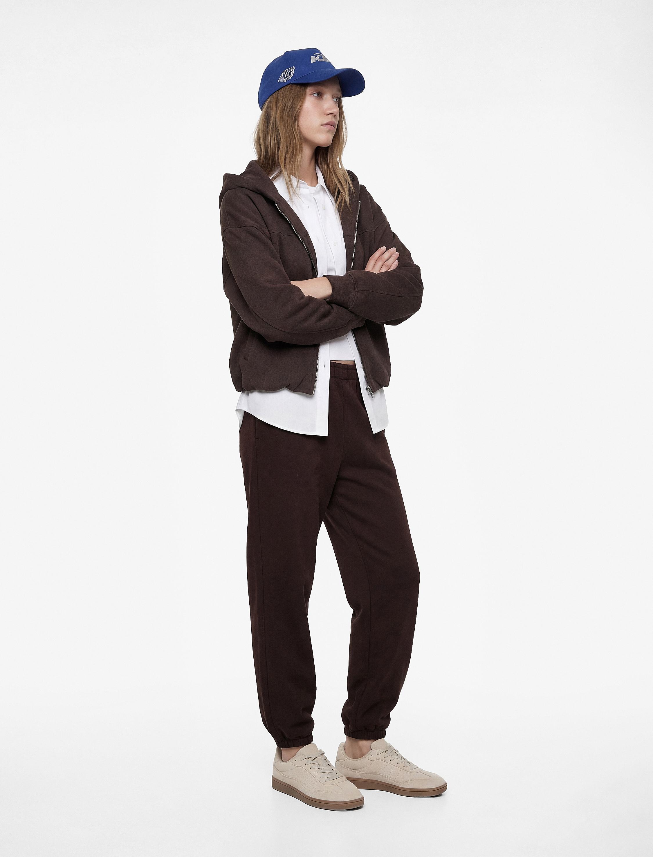   Cep Detaylı Rahat Kalıp Beli Lastikli Jogger Eşofman Altı