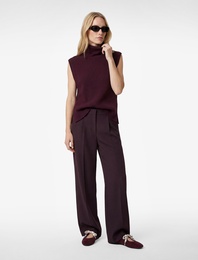 Yanları Düğme Kapama Detaylı Balıkçı Yaka Süveter