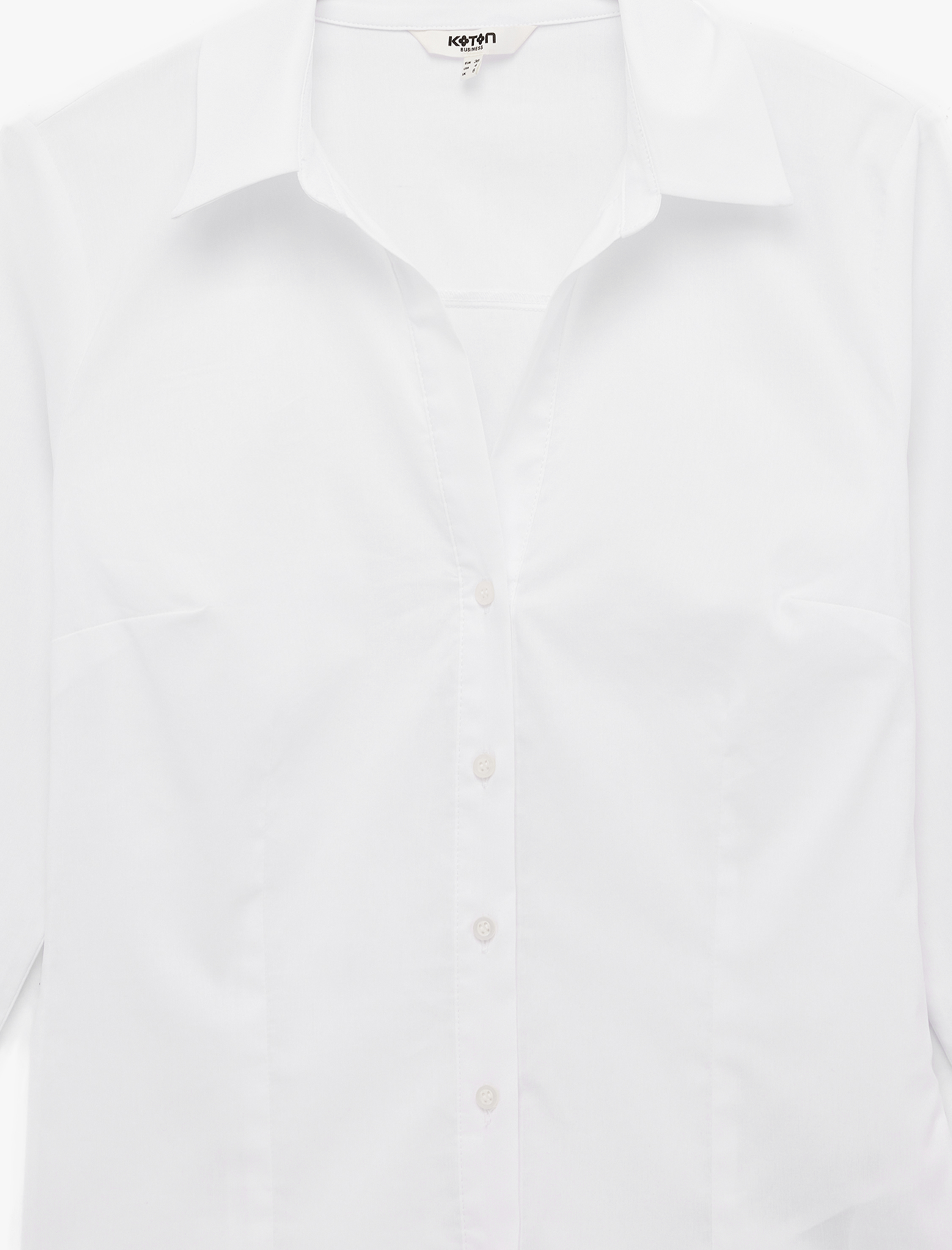   Regular Fit Uzun Kollu Düğmeli Klasik Yaka Gömlek