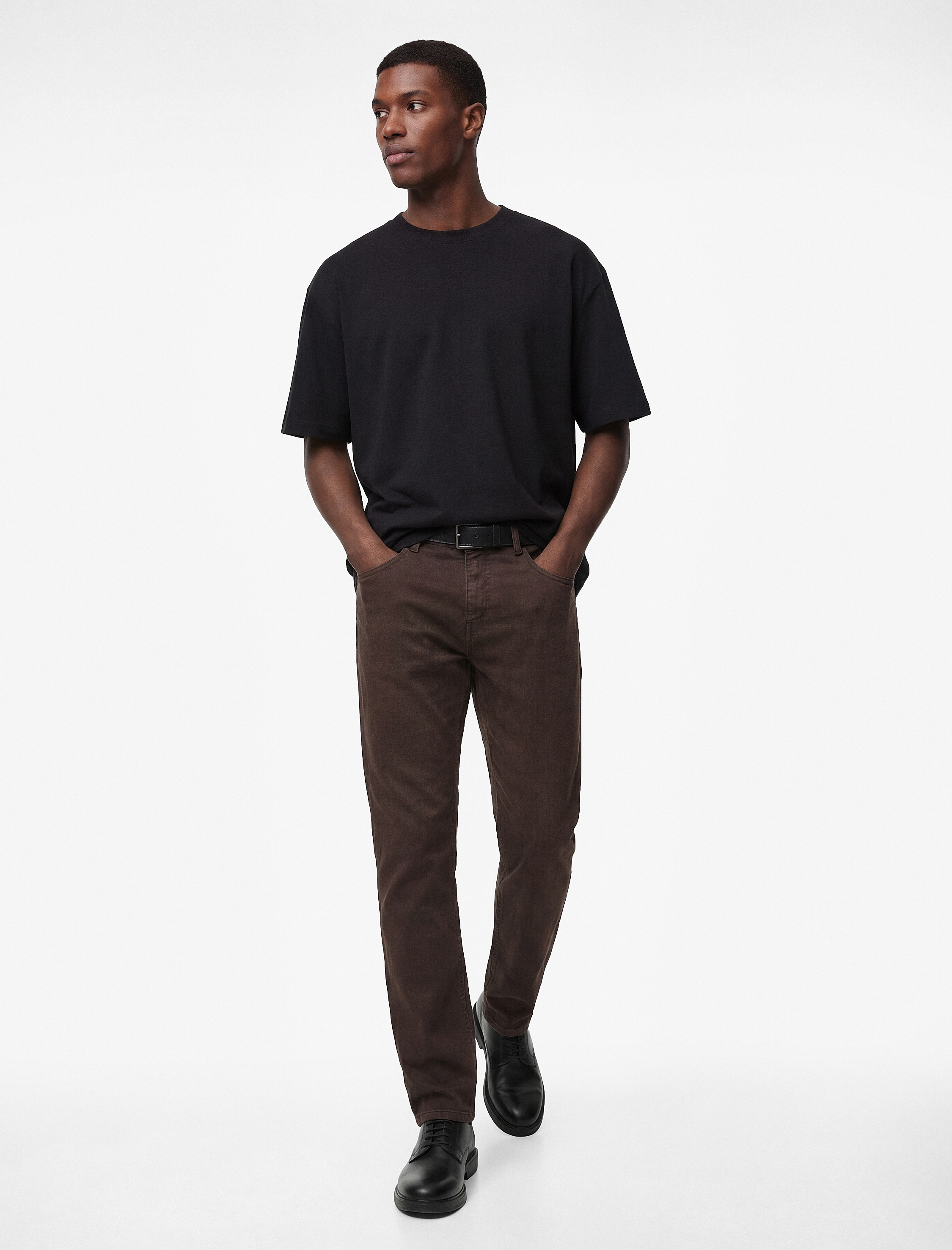   Pamuklu Cepli Düğmeli Regular Fit Pantolon