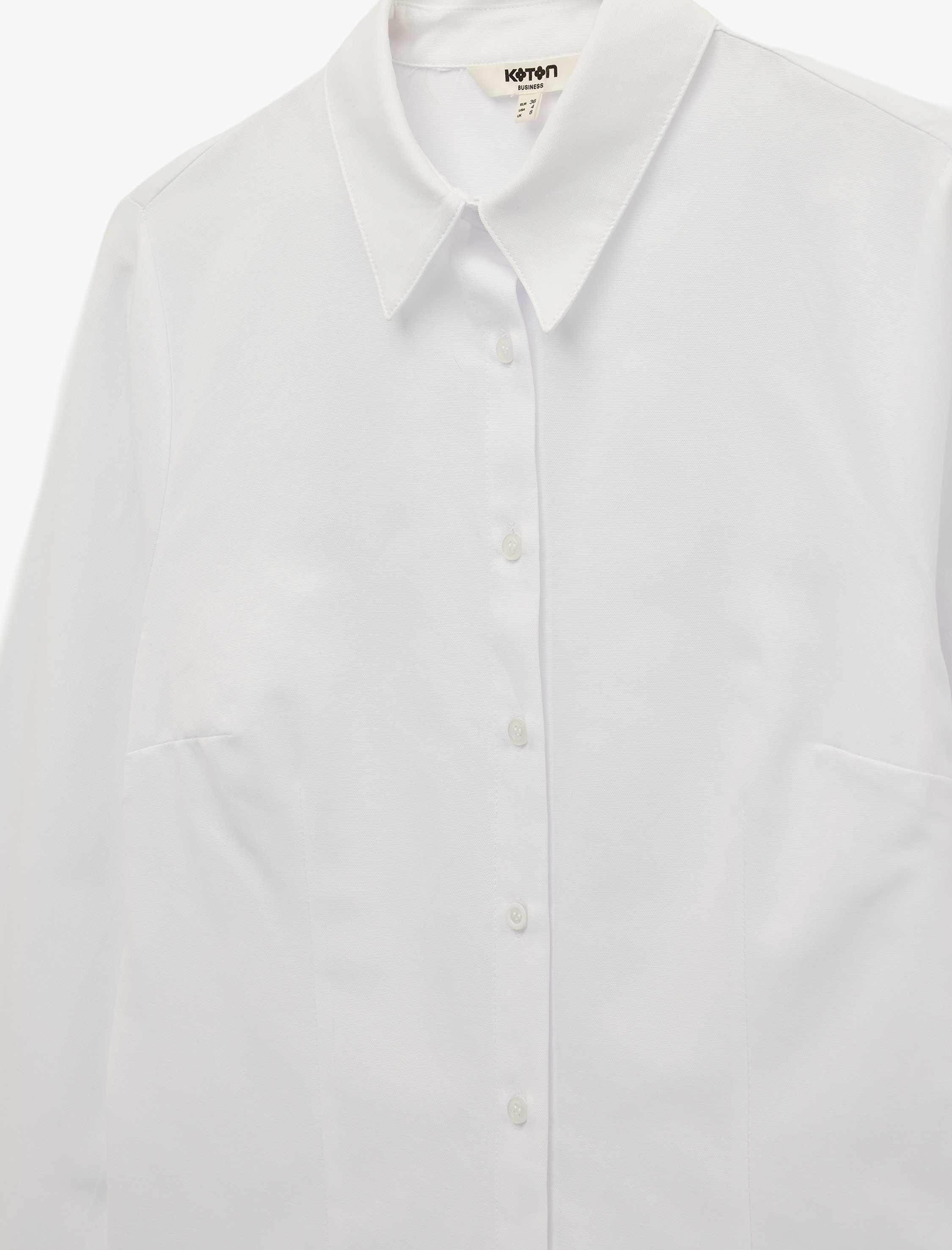   Regular Fit Uzun Kollu Düğmeli Klasik Yaka Gömlek