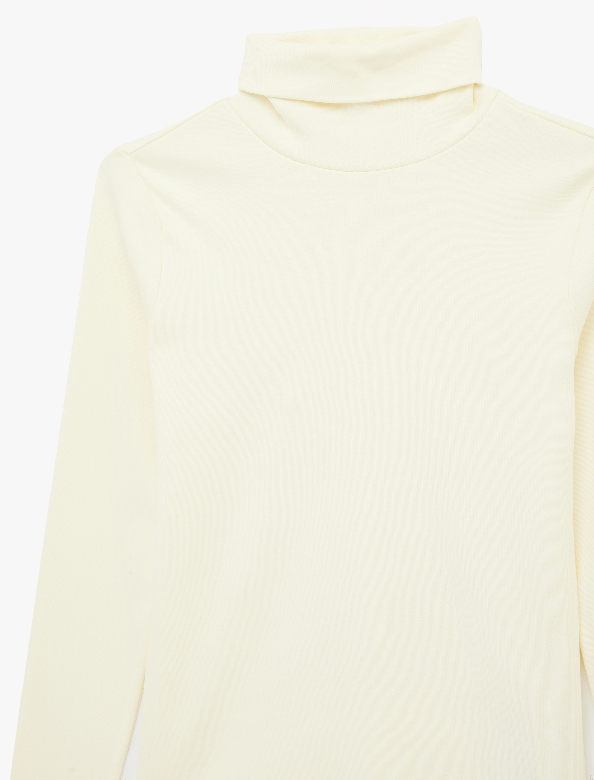   Pamuklu Slim Fit Uzun Kollu Dik Yaka Tişört