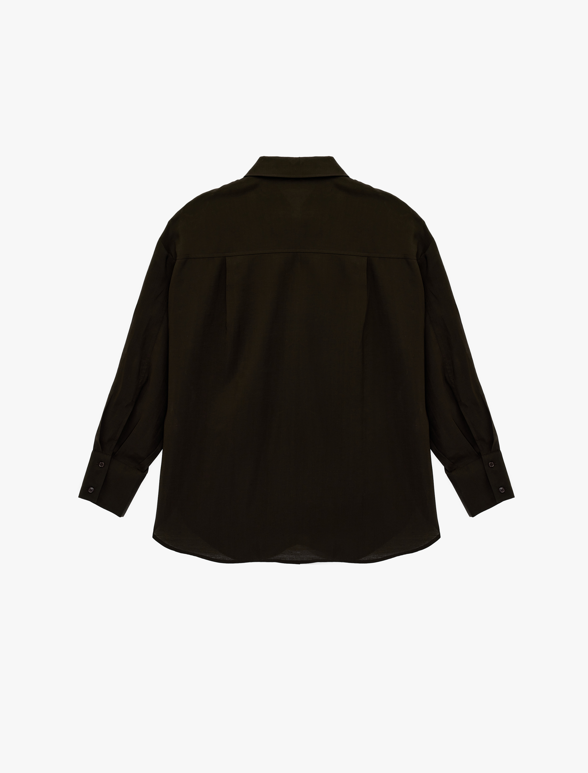   Regular Fit Klasik Yaka Düğmeli Uzun Kollu Gömlek