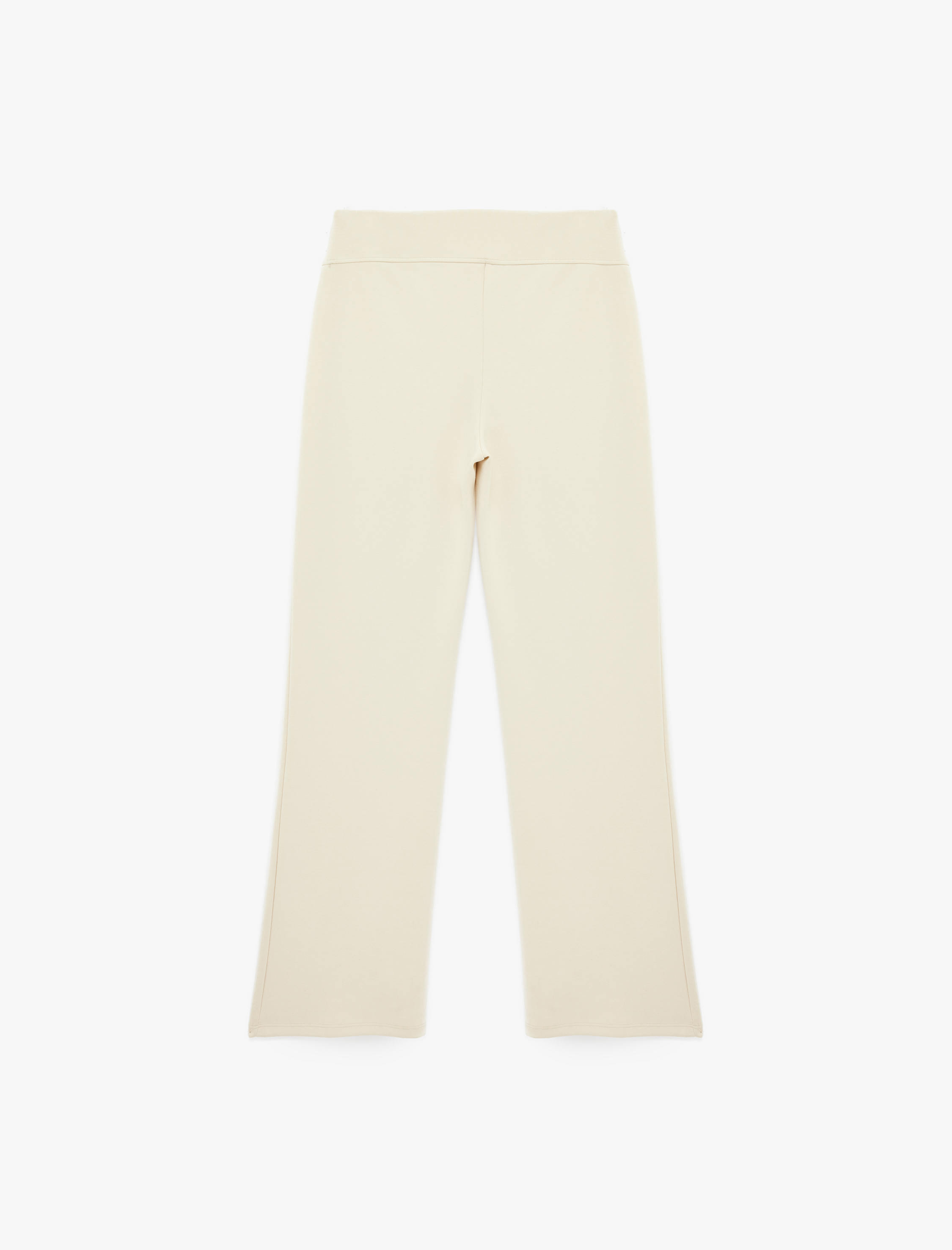   Modal Kumaş Geniş Paça Nervürlü Pantolon