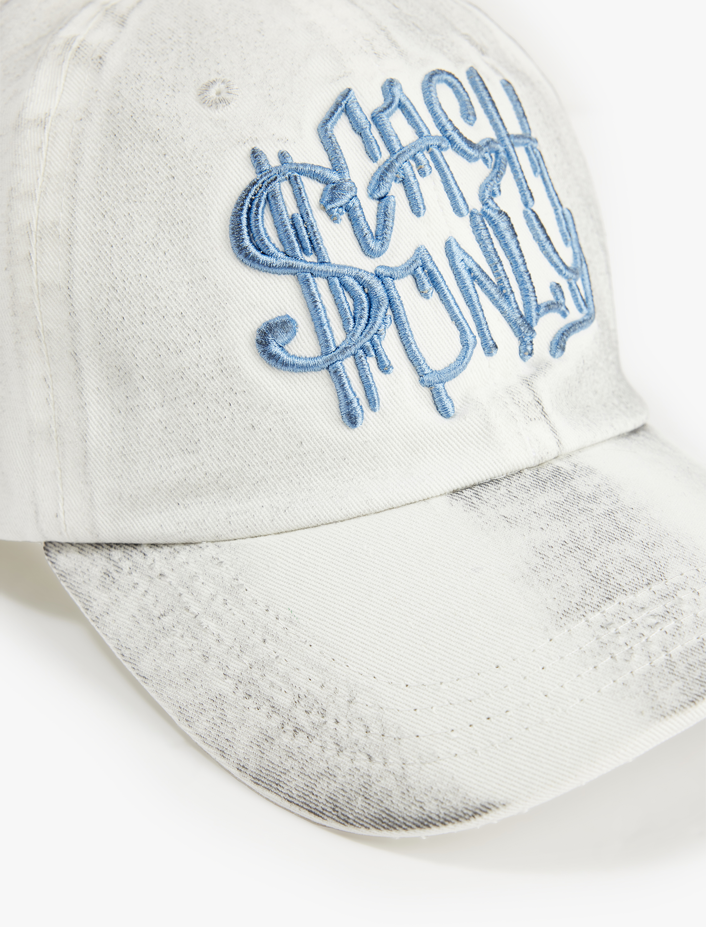  Erkek Pamuklu Yıkamalı İşlemeli Kep Şapka