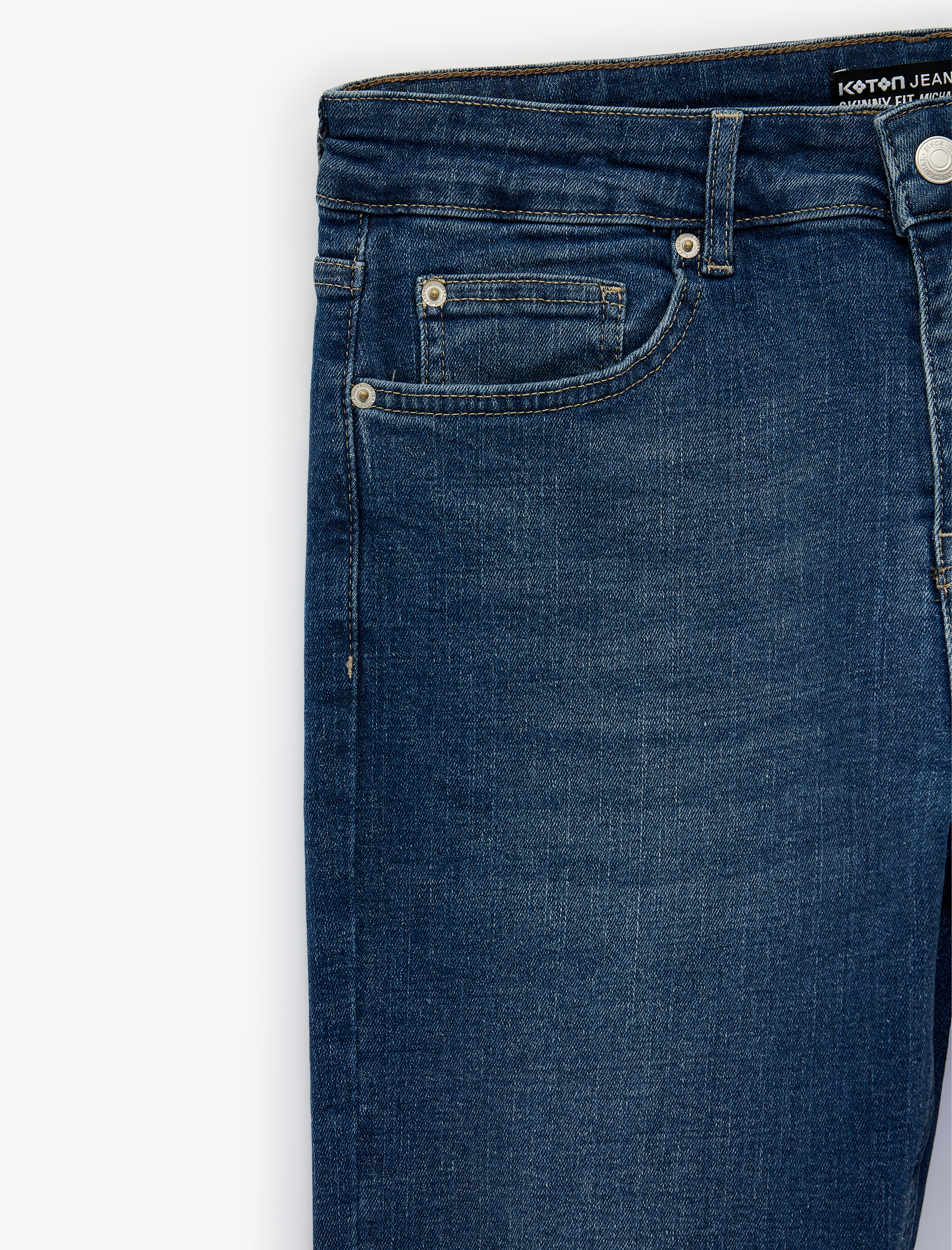   Pamuklu Normal Bel Skinny Fit Jean Pantolon - Michael Jean