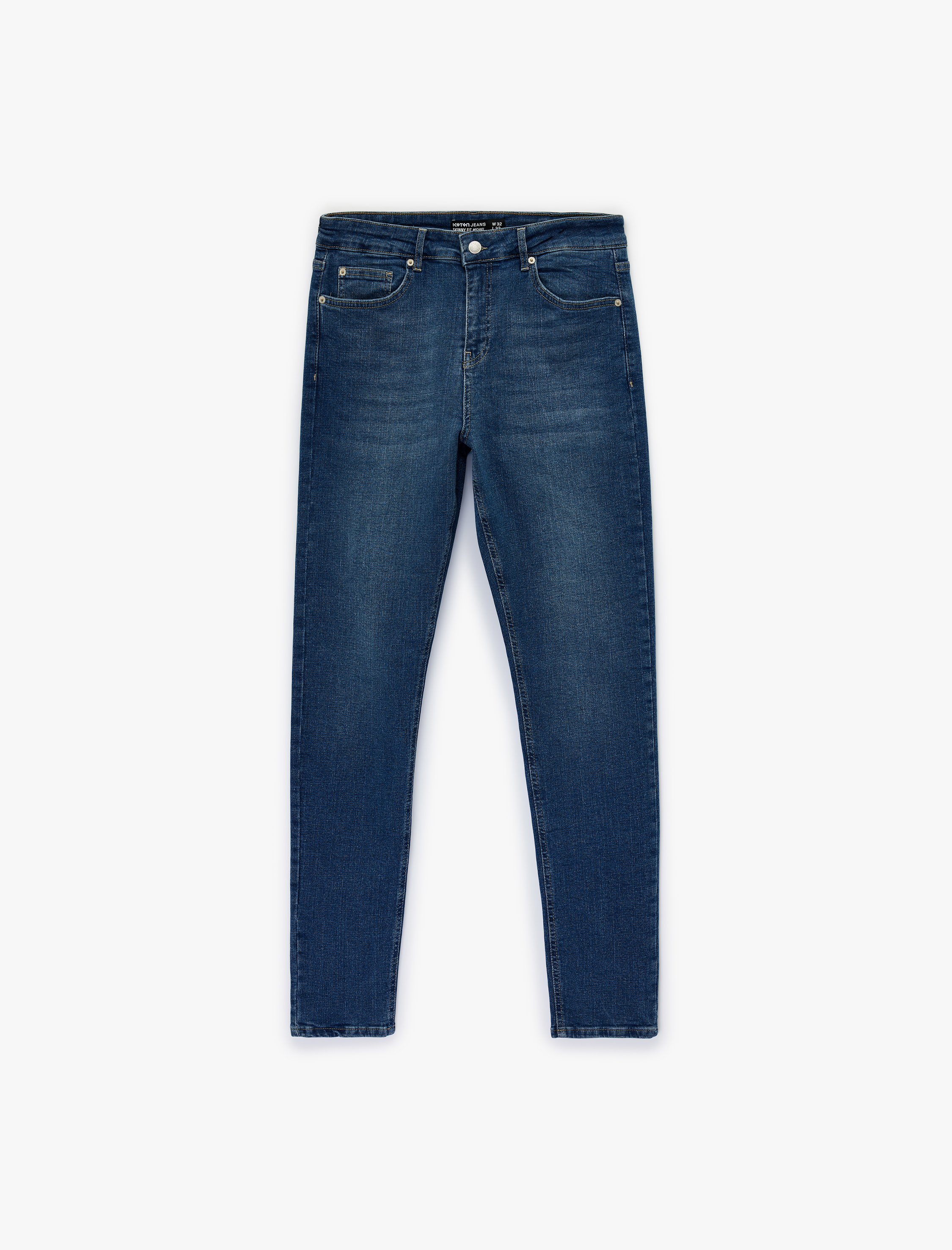   Pamuklu Normal Bel Skinny Fit Jean Pantolon - Michael Jean