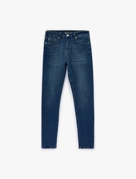 Pamuklu Normal Bel Skinny Fit Jean Pantolon - Michael Jean