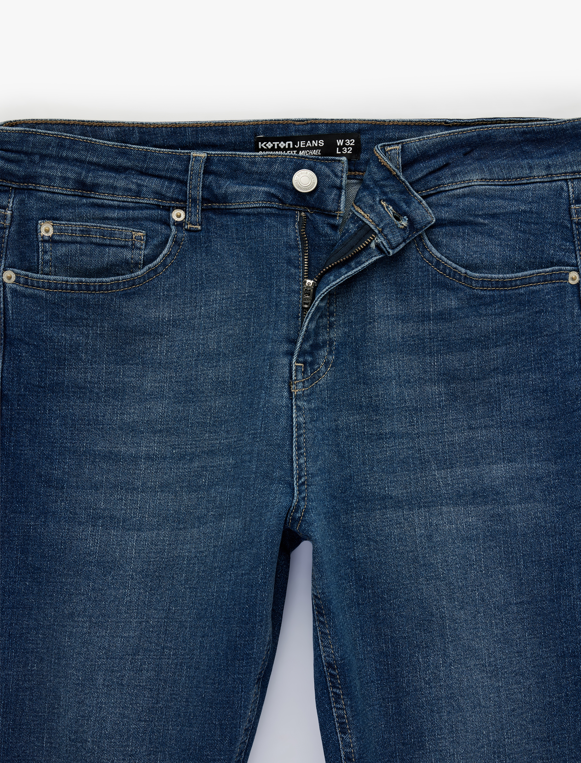   Pamuklu Normal Bel Skinny Fit Jean Pantolon - Michael Jean