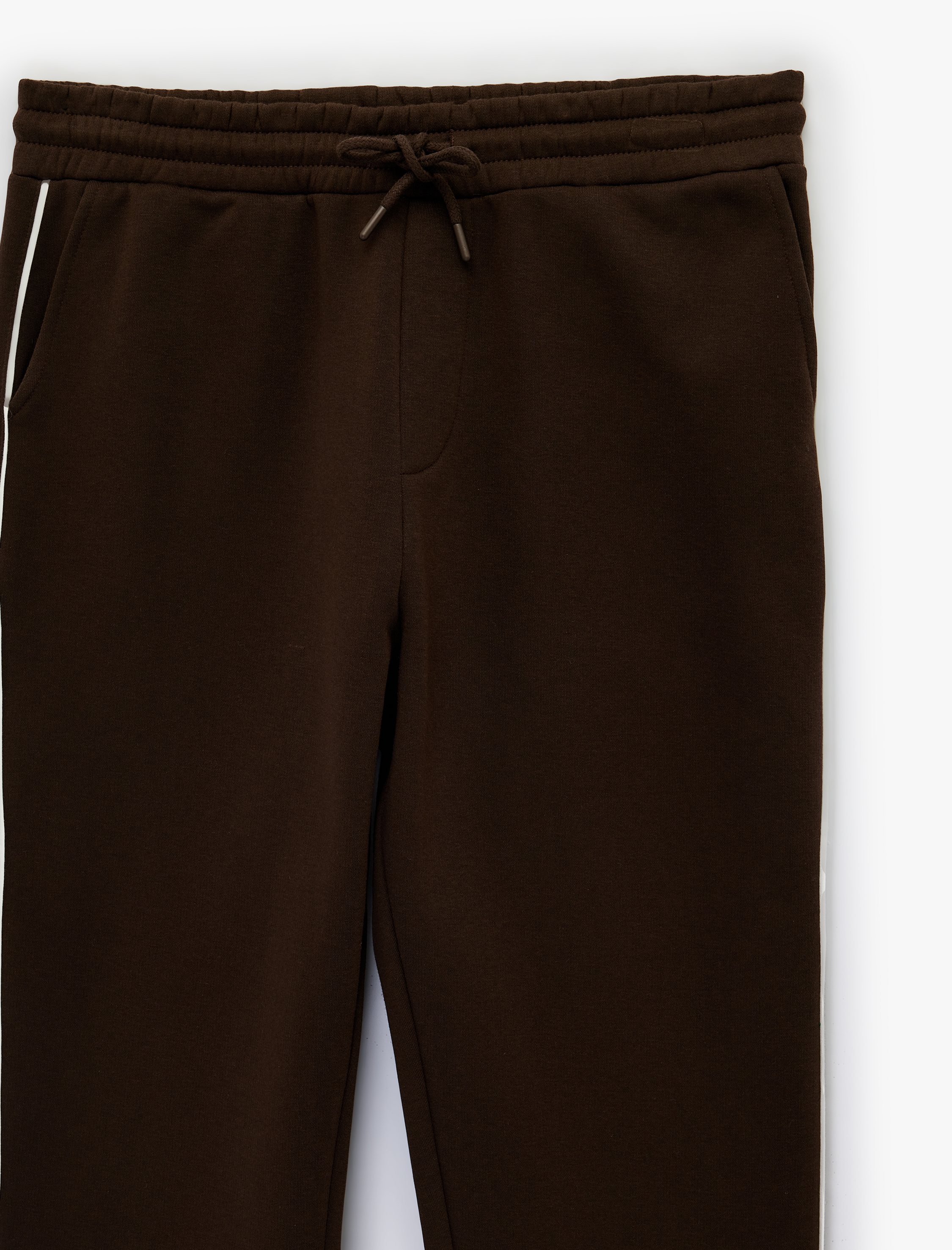   Regular Fit Cepli Biyeli Beli Bağcıklı Eşofman Altı