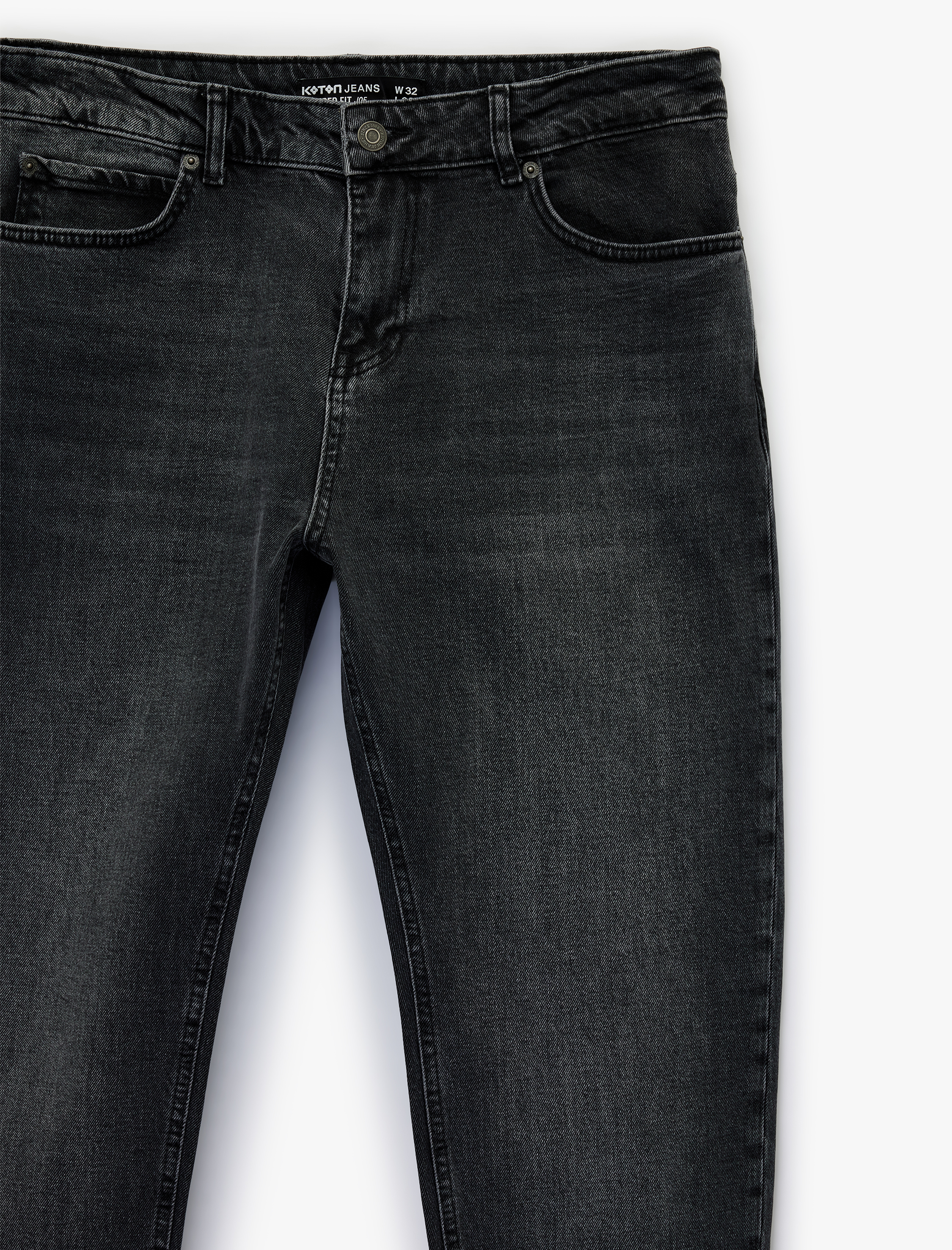   Regular Fit Normal Bel Tapered Jean Pantolon - Joe Jean