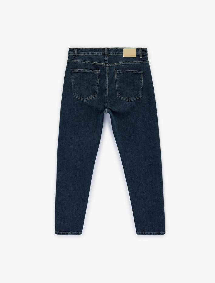  Pamuklu Normal Bel Tapered Fit Jean Pantolon - Joe Jean