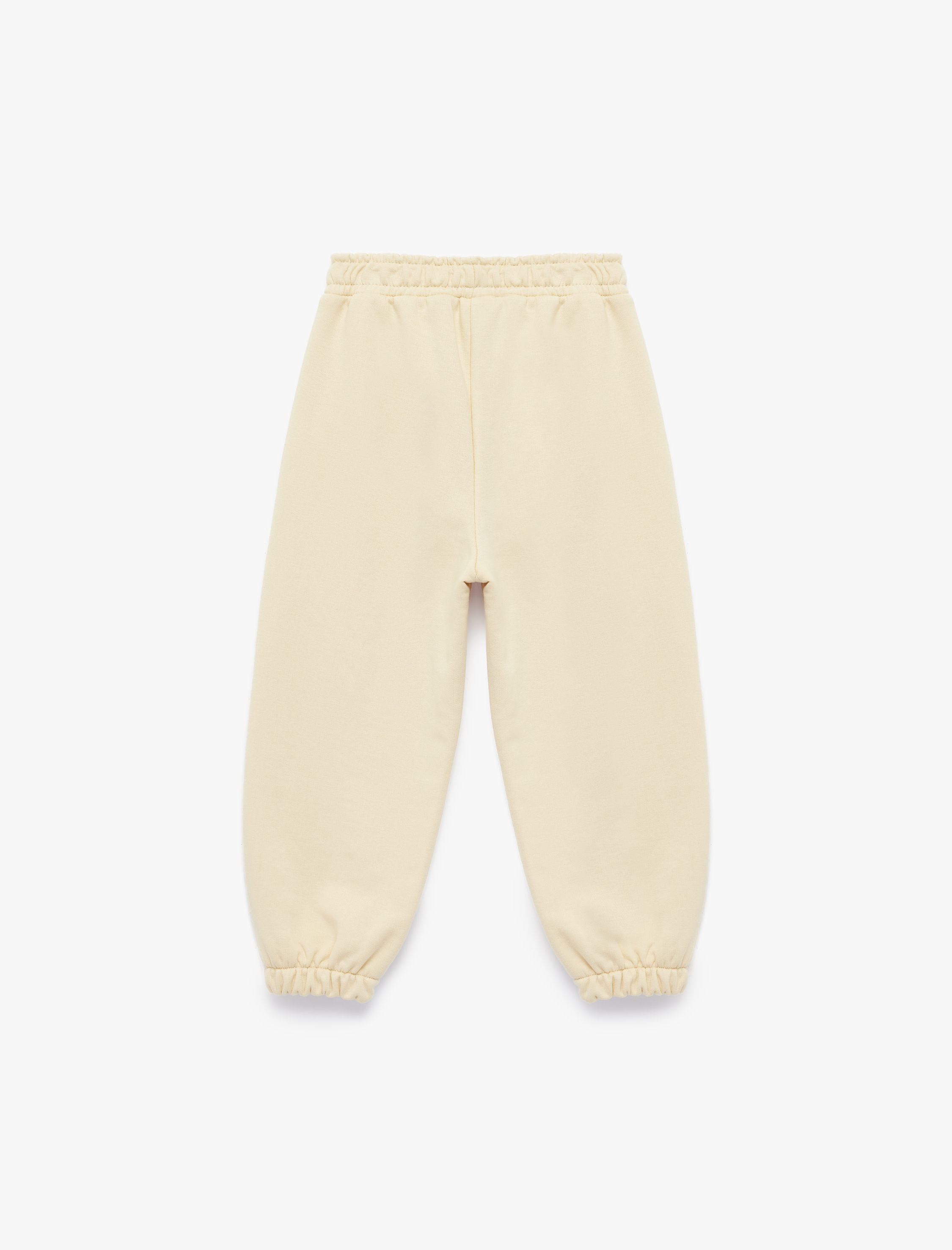  Erkek Bebek Pamuklu Lastikli Paça Beli Bağcıklı Oversize Basic Eşofman Altı