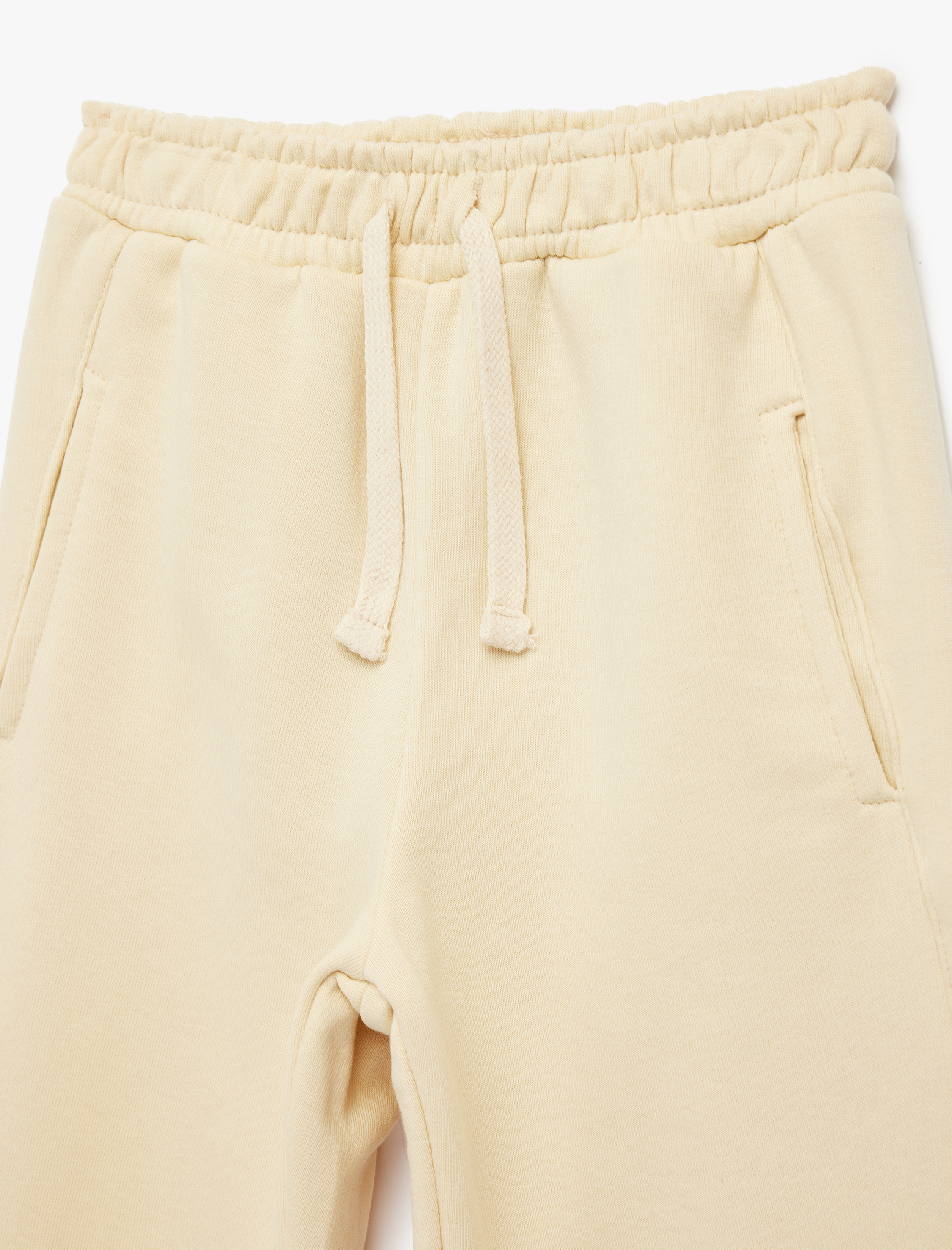  Erkek Bebek Pamuklu Lastikli Paça Beli Bağcıklı Oversize Basic Eşofman Altı