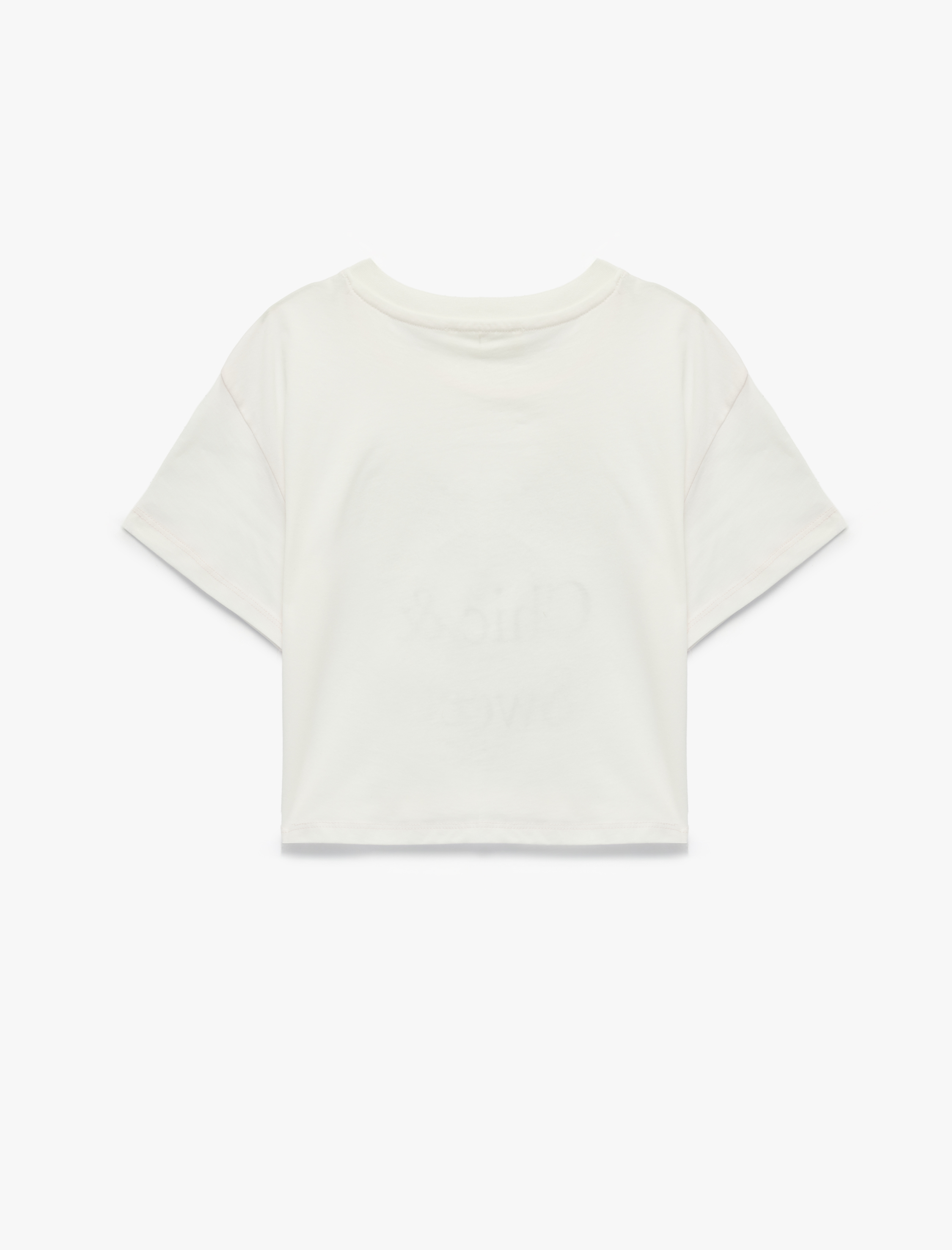  Kız Çocuk Pullu Payetli Fiyonklu Uzun Kollu Bisiklet Yaka Pamuklu Tişört