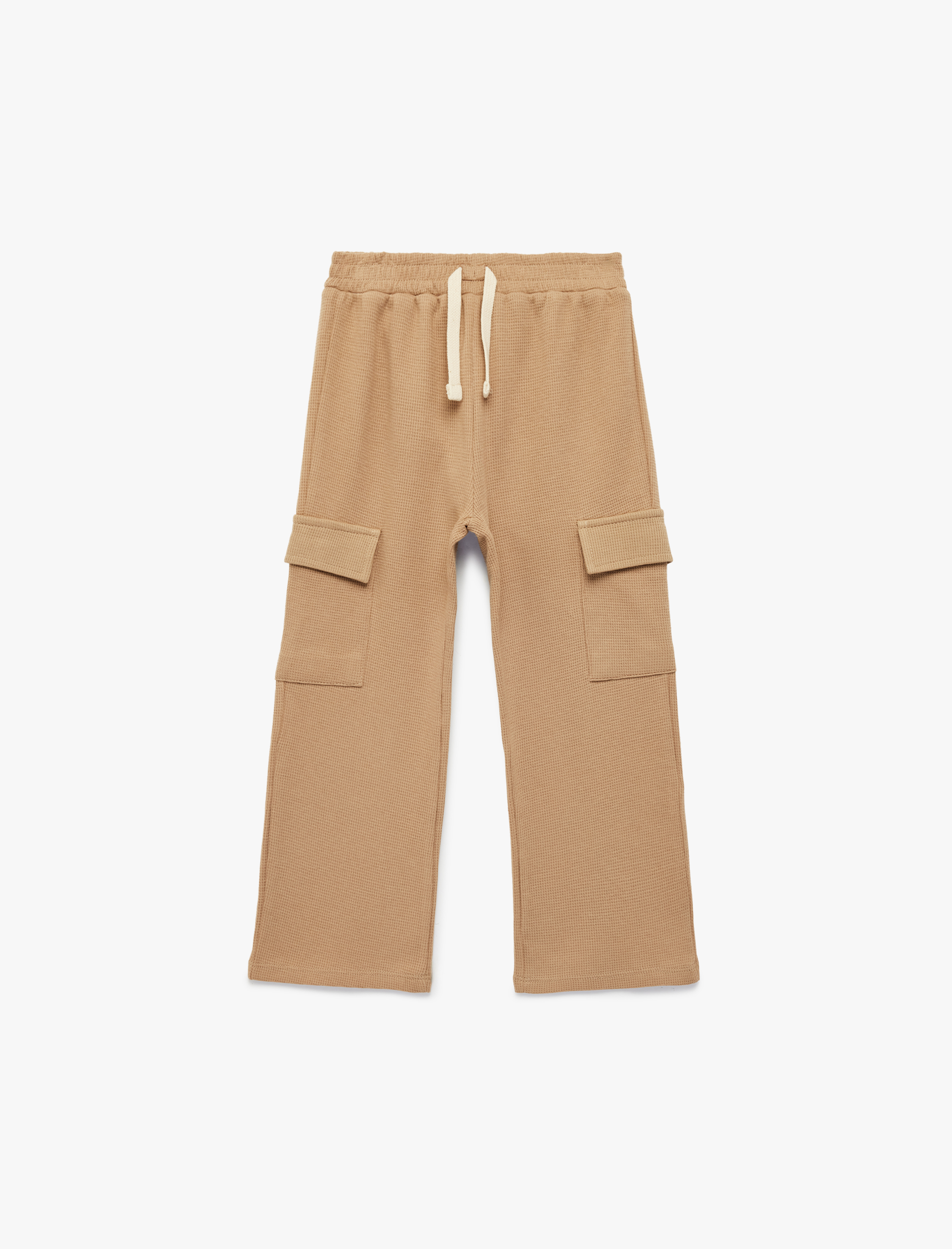  Erkek Bebek Pamuklu Cep Detaylı Kargo Cepli Eşofman Altı