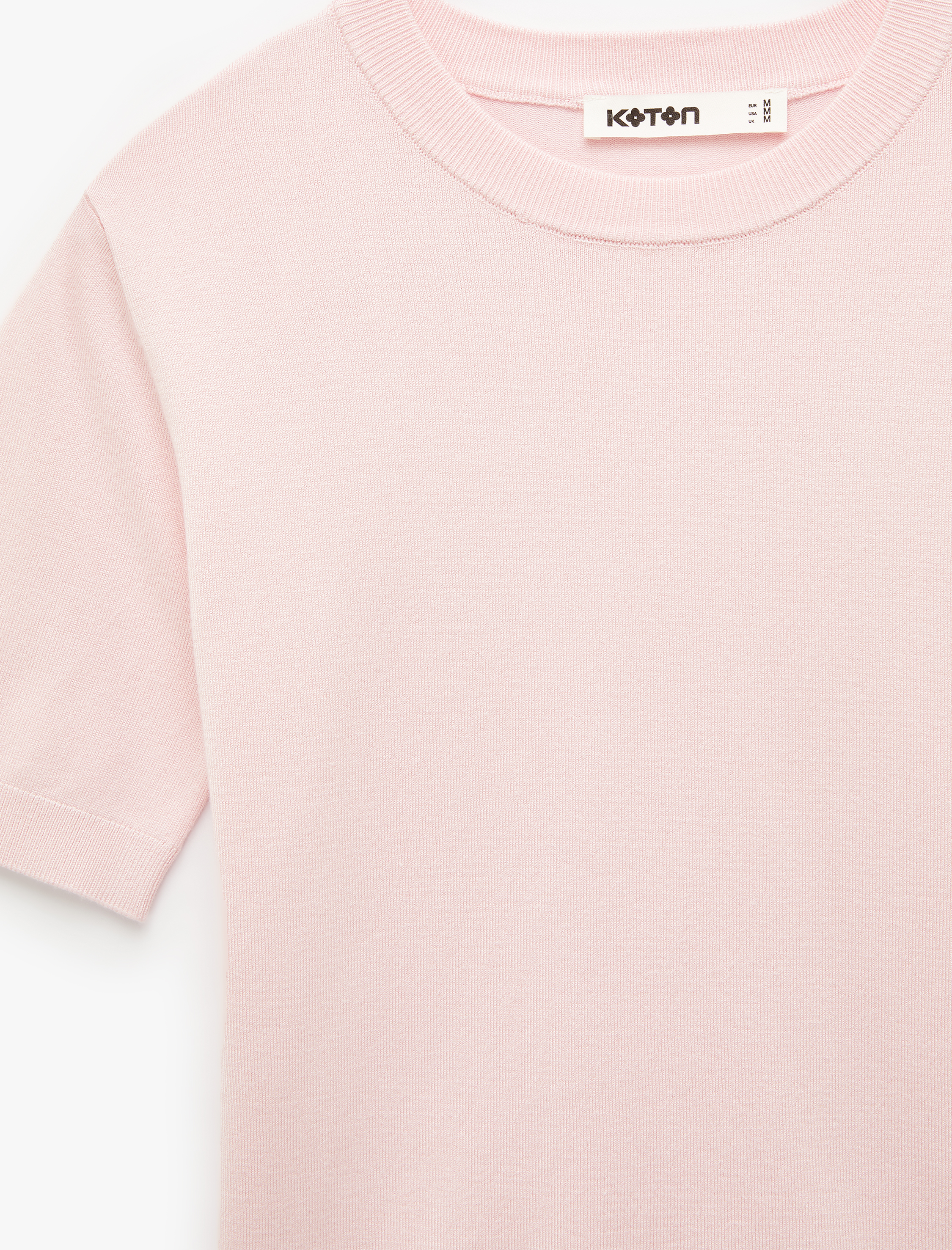   Bisiklet Yaka Kısa Kollu Triko Kazak