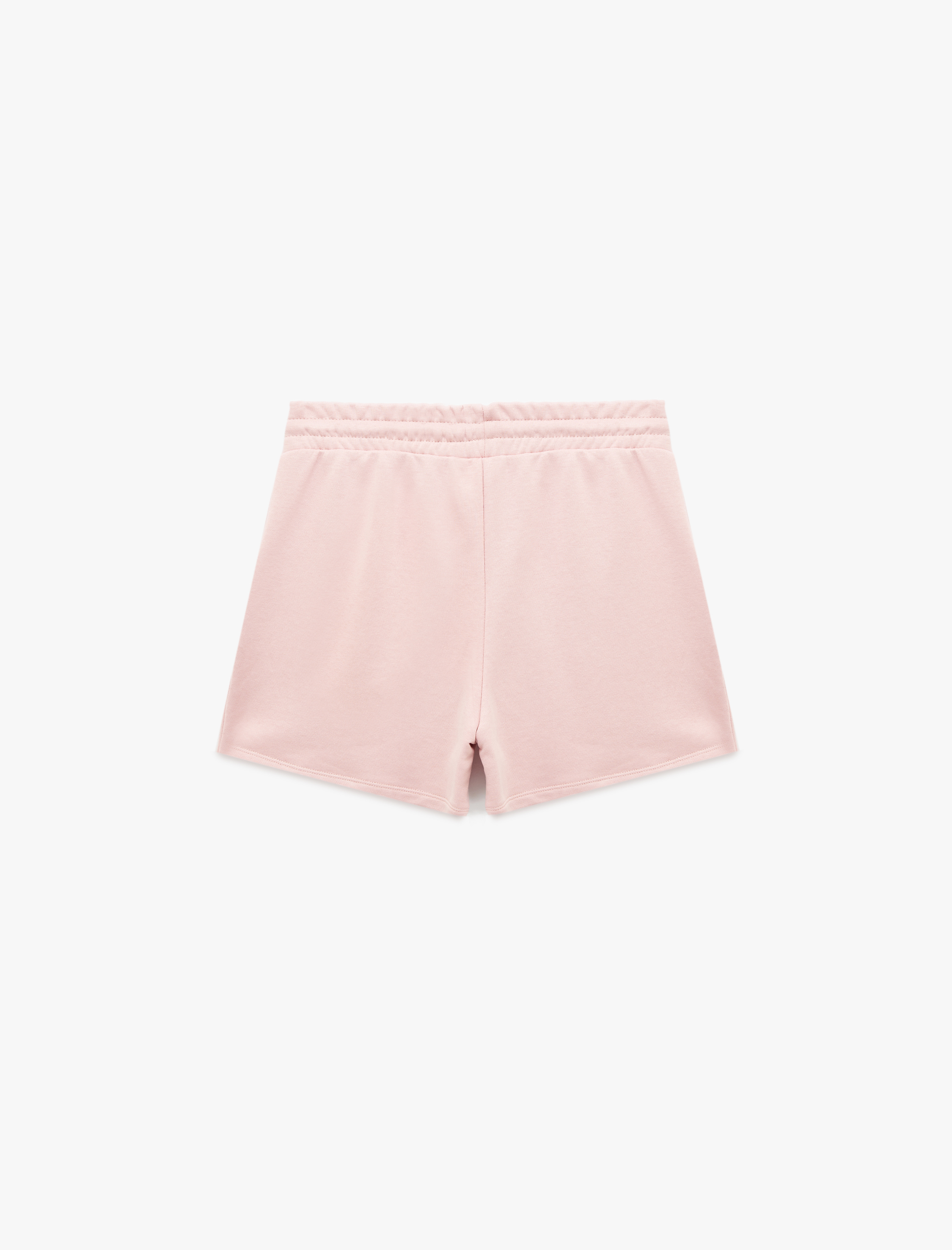   Cepli Beli Bağcıklı Pamuklu Slim Fit Mini Şort