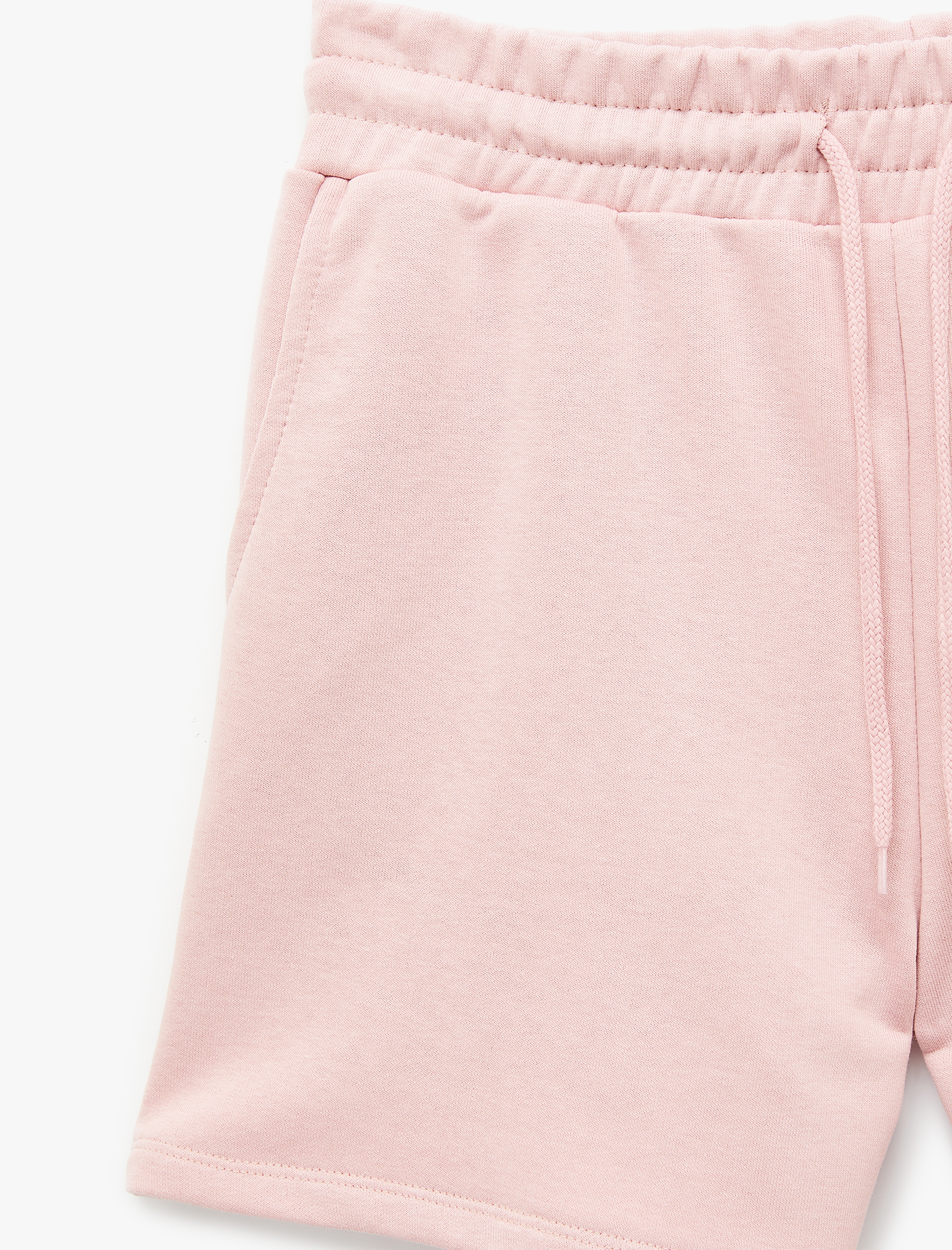   Cepli Beli Bağcıklı Pamuklu Slim Fit Mini Şort