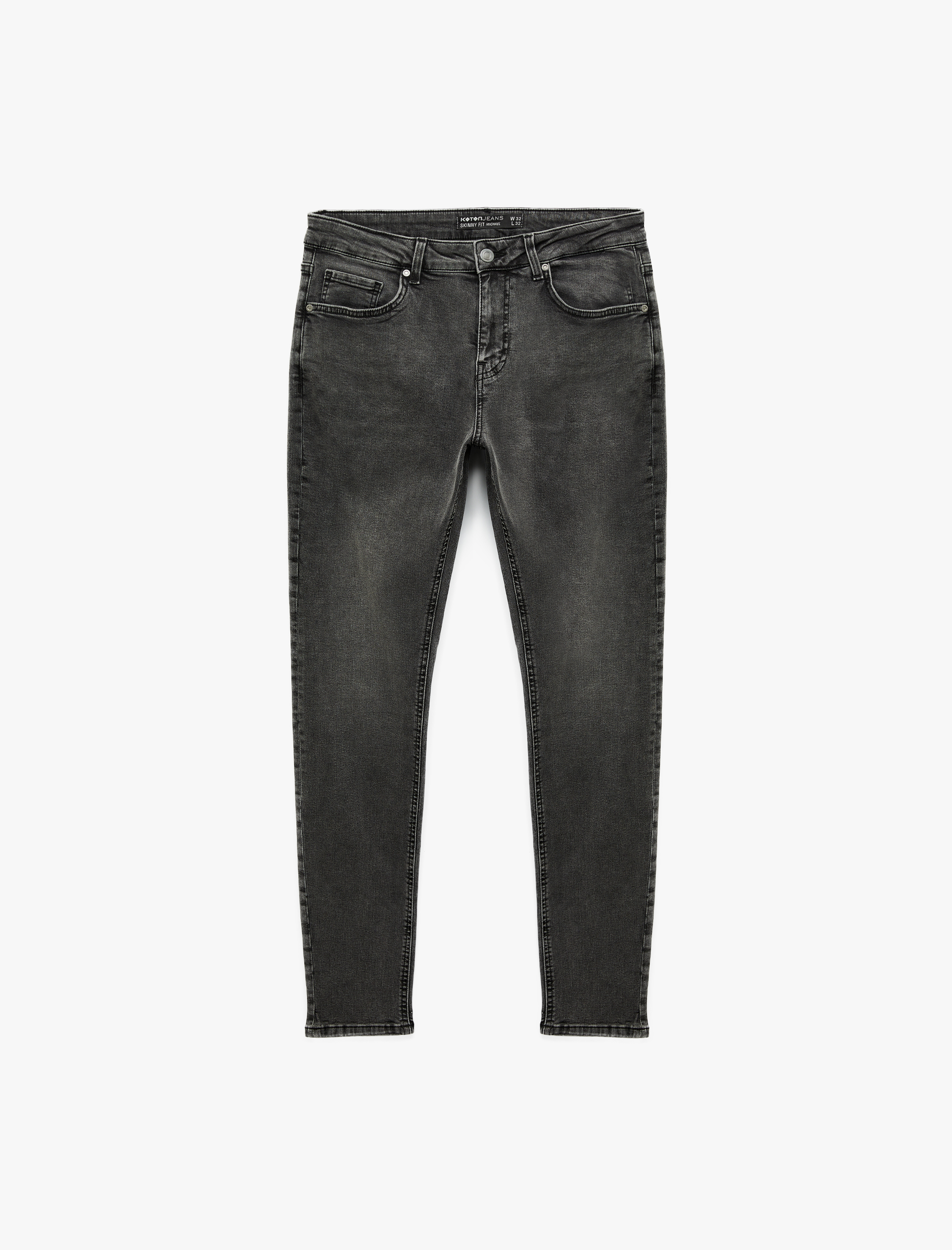   Normal Bel Pamuklu Skinny Fit Jean Pantolon - Michael Jean