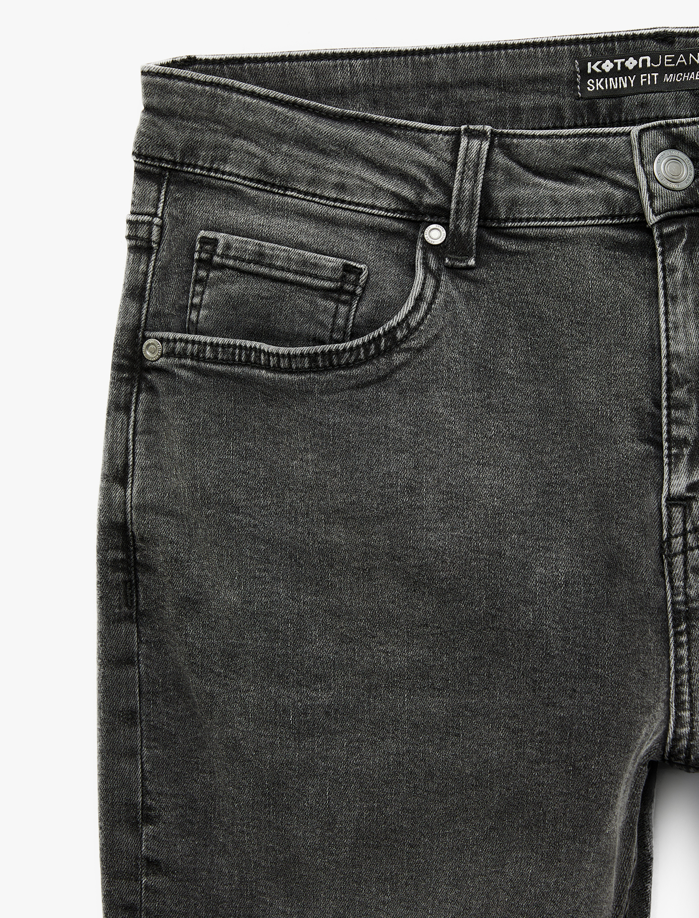   Normal Bel Pamuklu Skinny Fit Jean Pantolon - Michael Jean