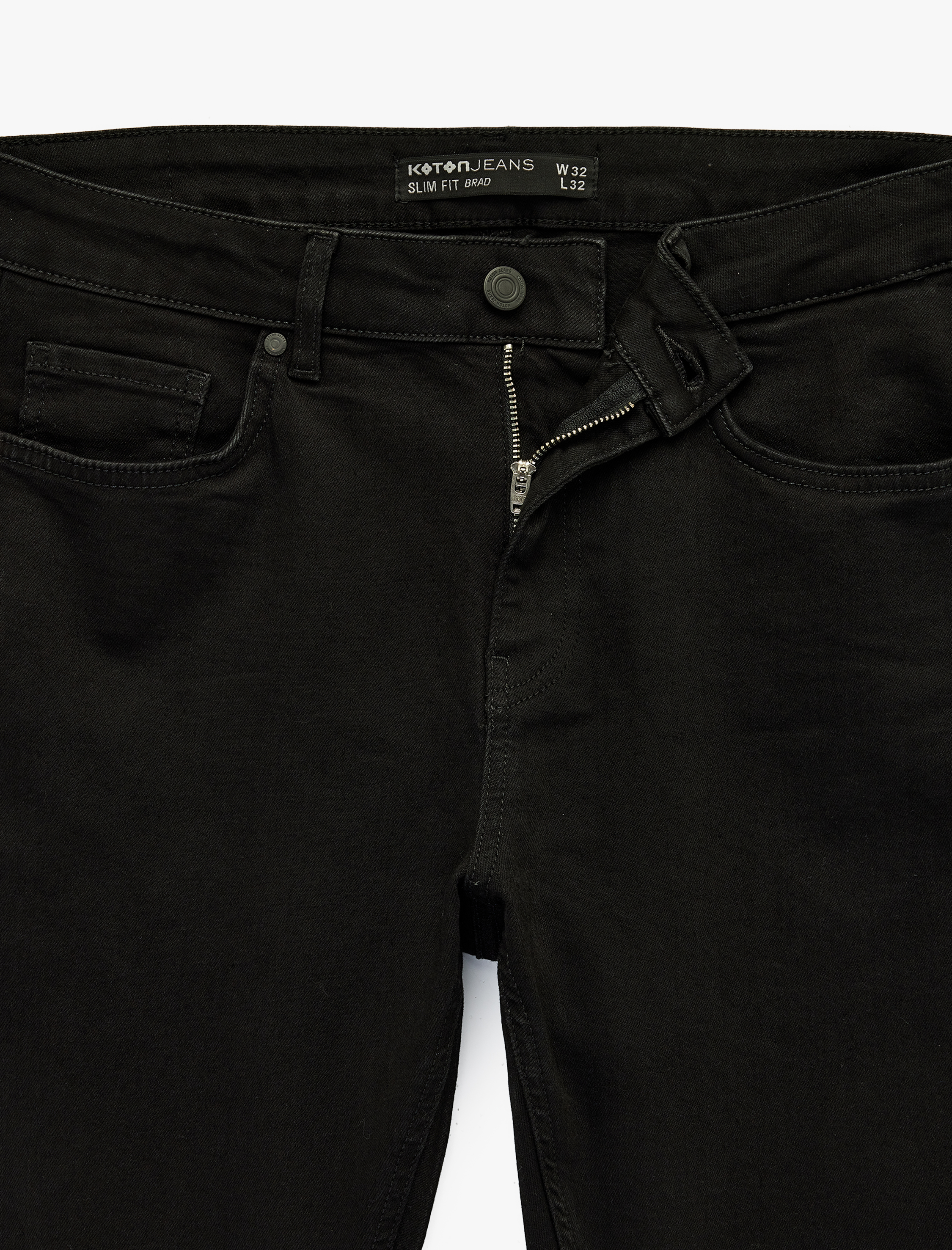   Düğmeli Cep Detaylı Normal Bel Slim Fit Jean Pantolon - Brad Jean