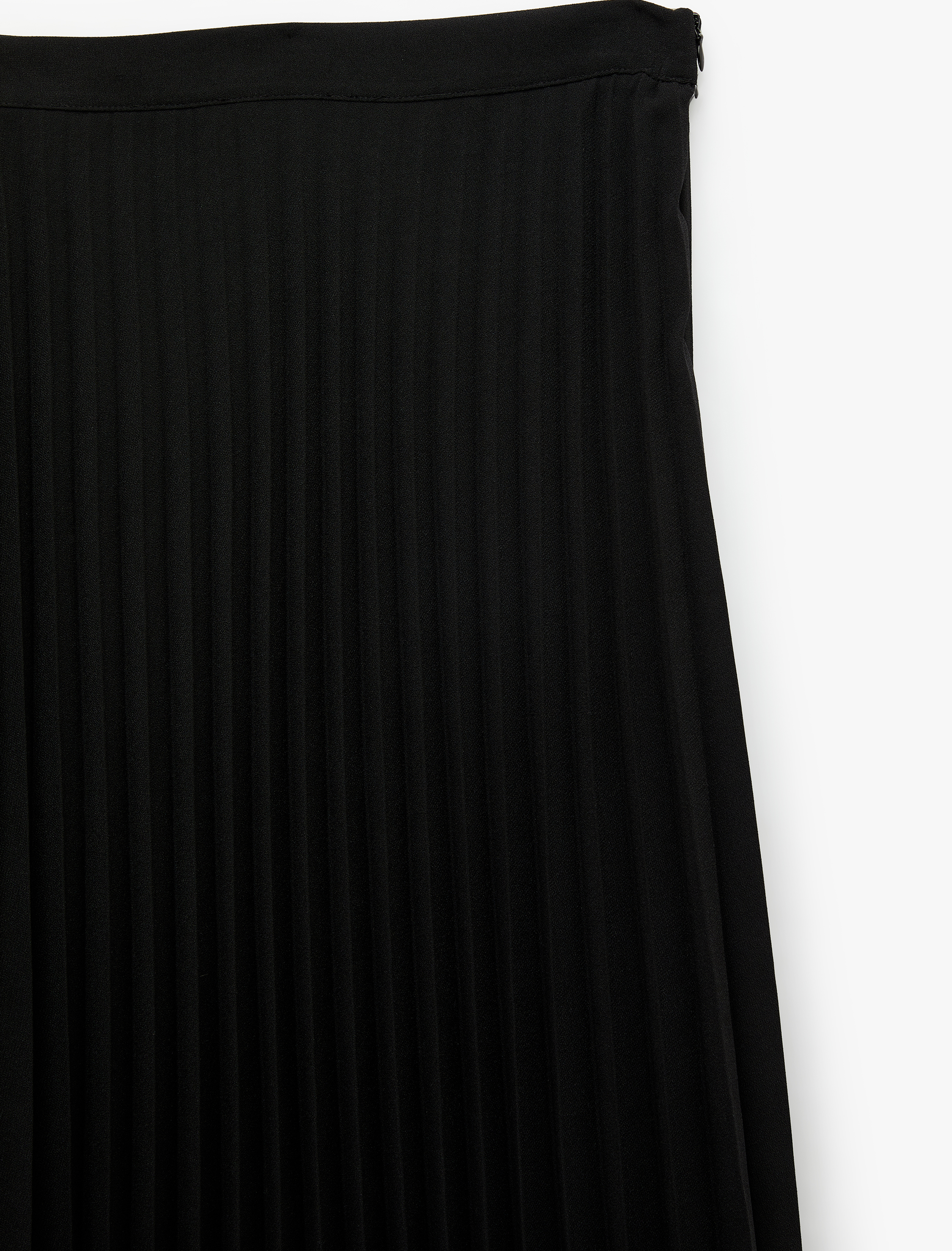   Normal Bel Piliseli Midi Etek