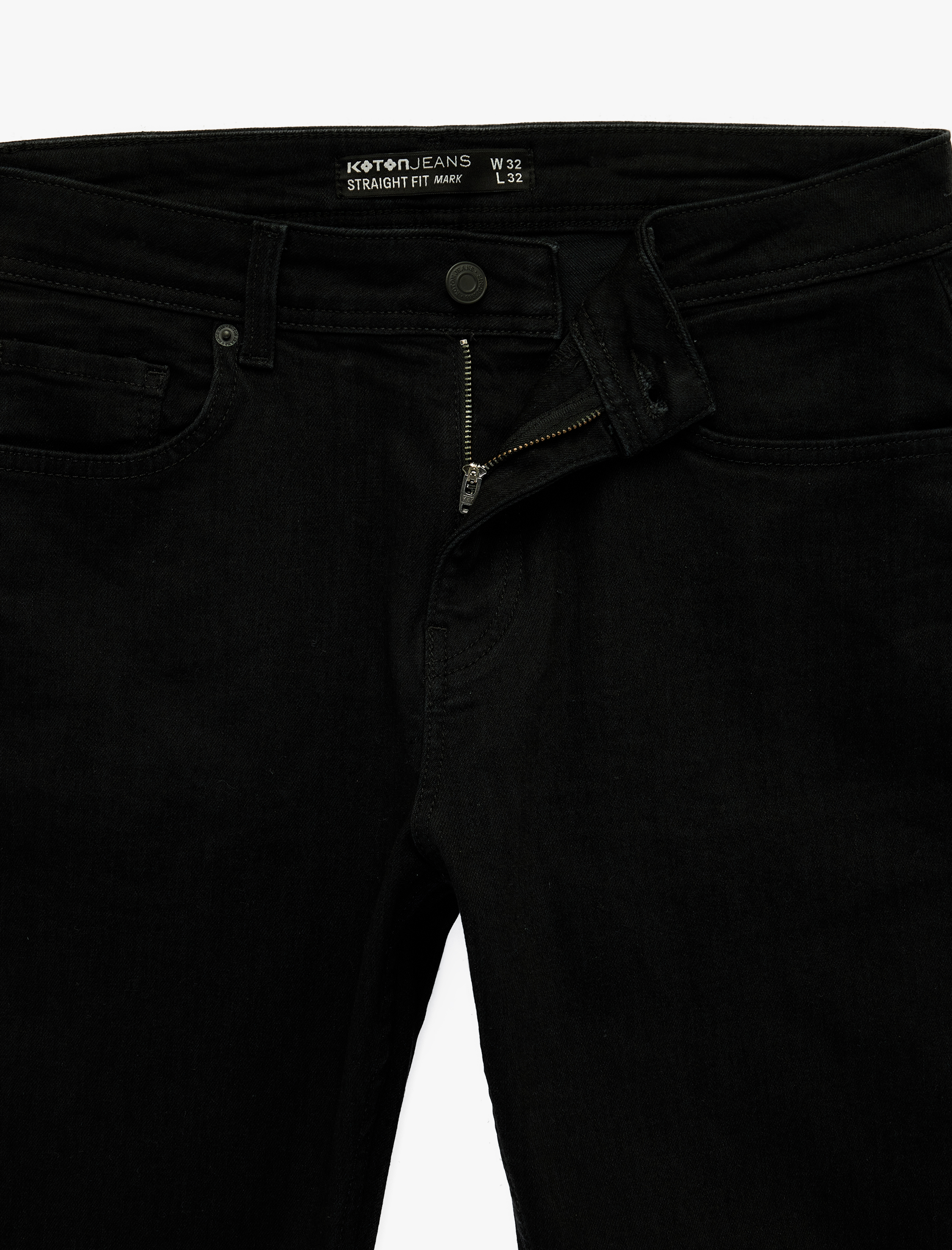   Pamuklu Normal Bel Straight Fit Jean Pantolon - Mark Jean