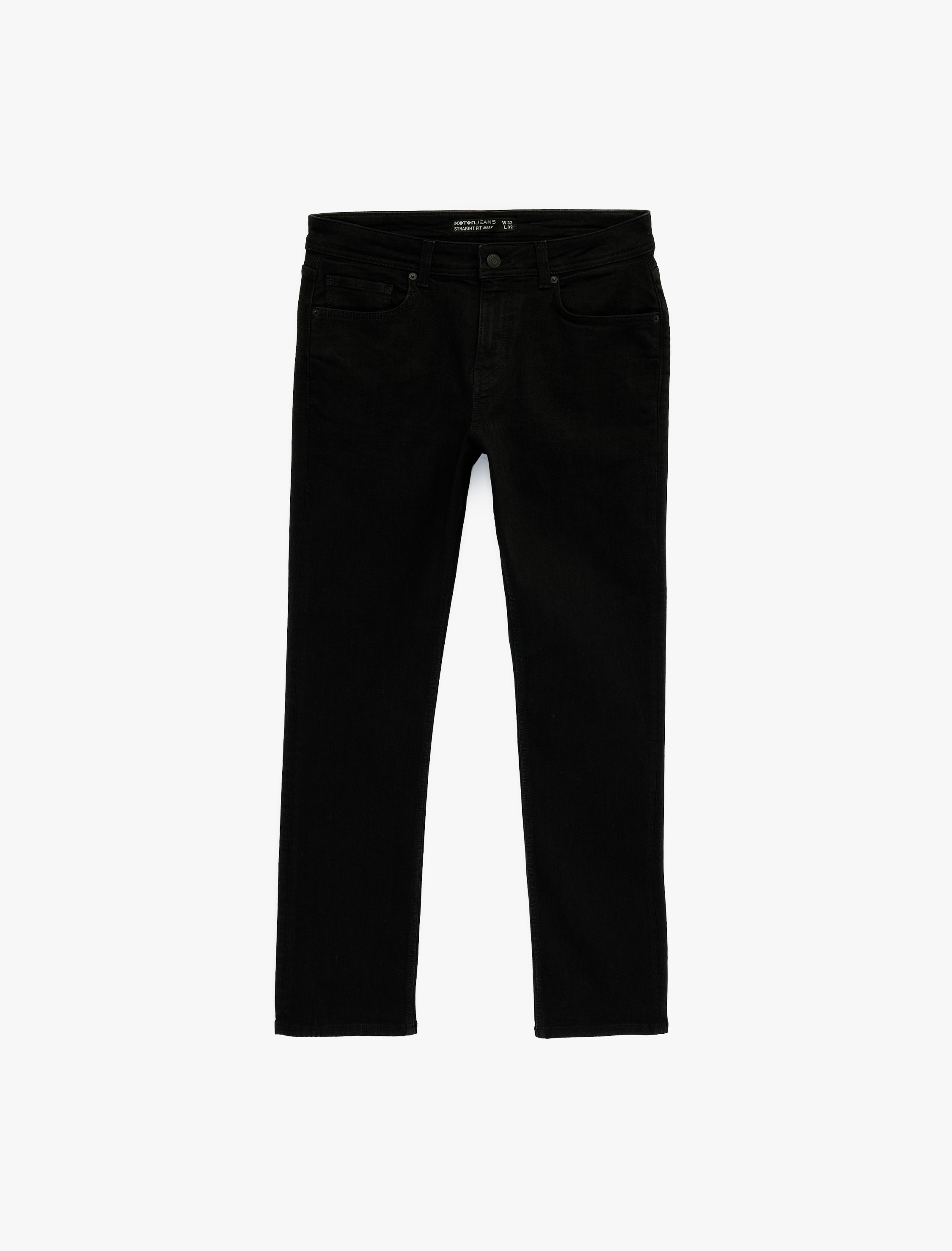   Pamuklu Normal Bel Straight Fit Jean Pantolon - Mark Jean