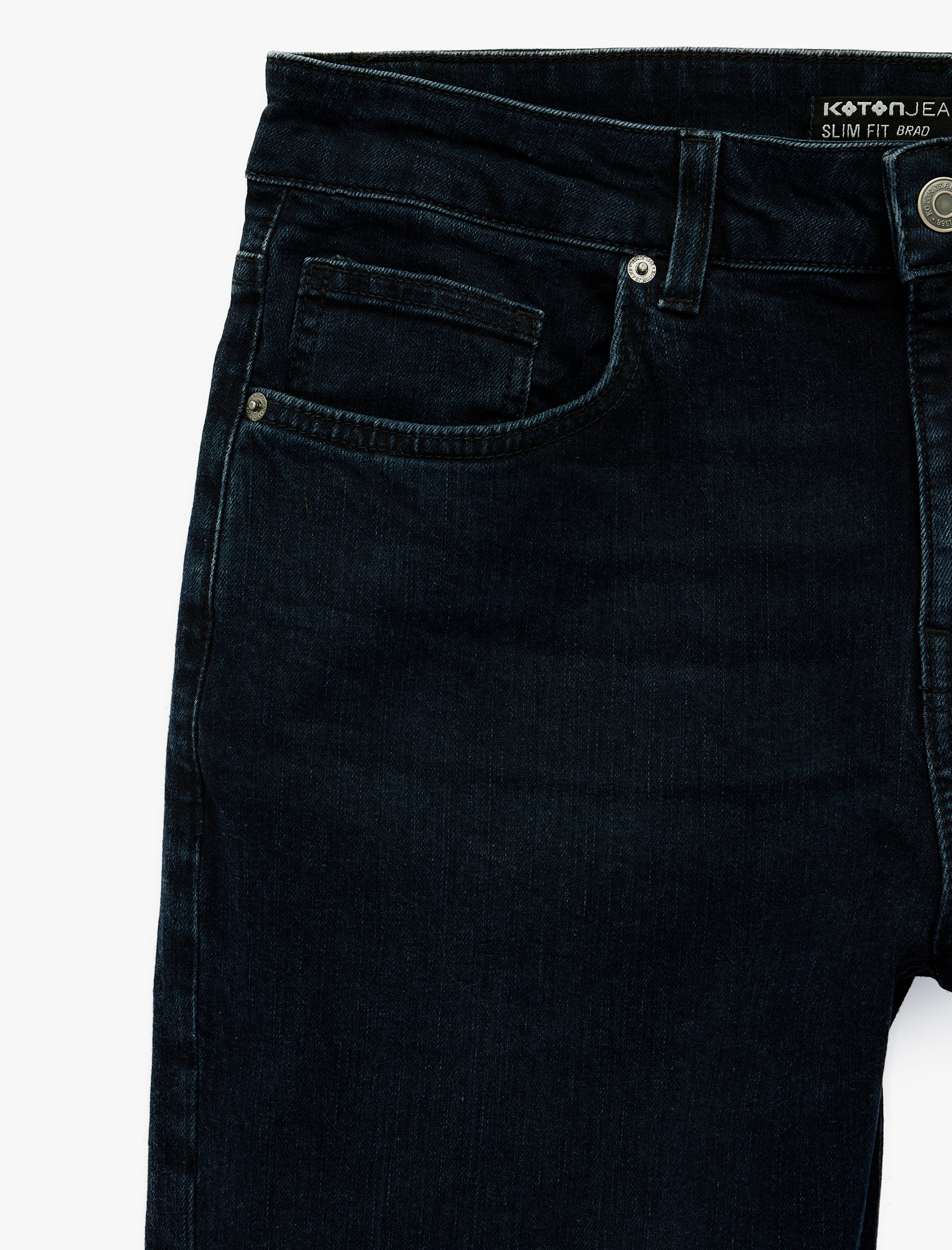   Pamuklu Normal Bel Slim Fit Jean Pantolon - Brad Jean
