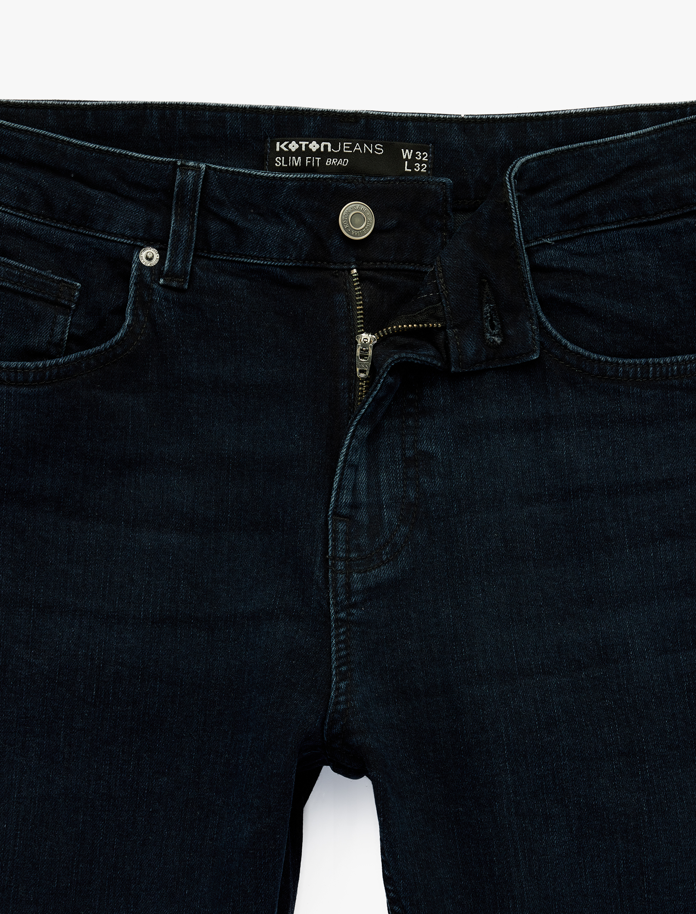   Pamuklu Normal Bel Slim Fit Jean Pantolon - Brad Jean