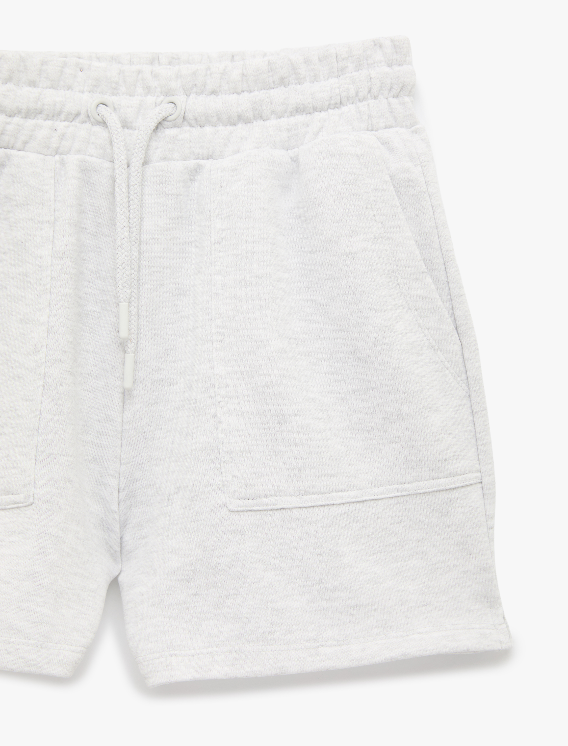   Beli Bağcıklı Cep Detaylı Mini Şort