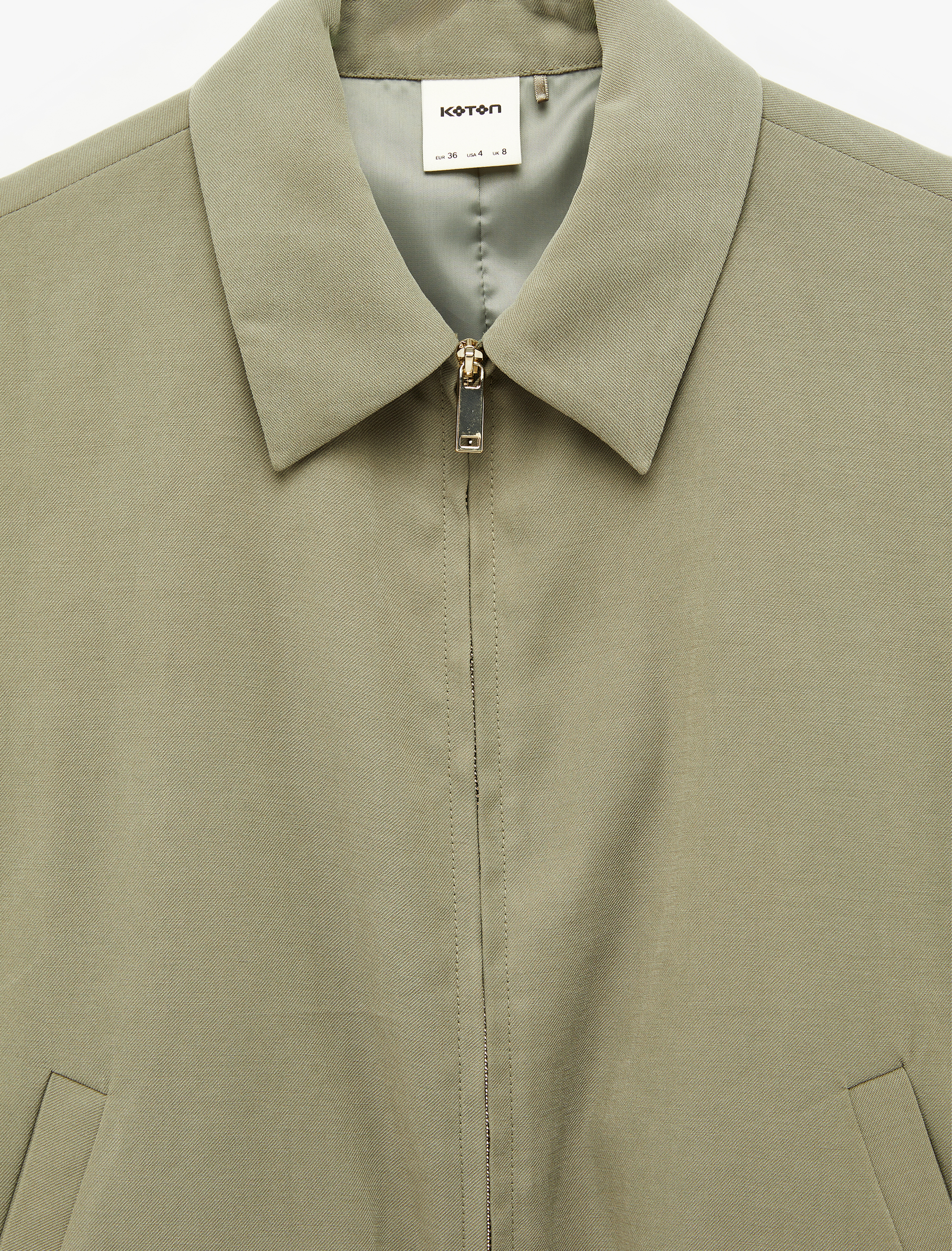   Regular Fit Cepli Fermuarlı Kolsuz Bomber Yelek