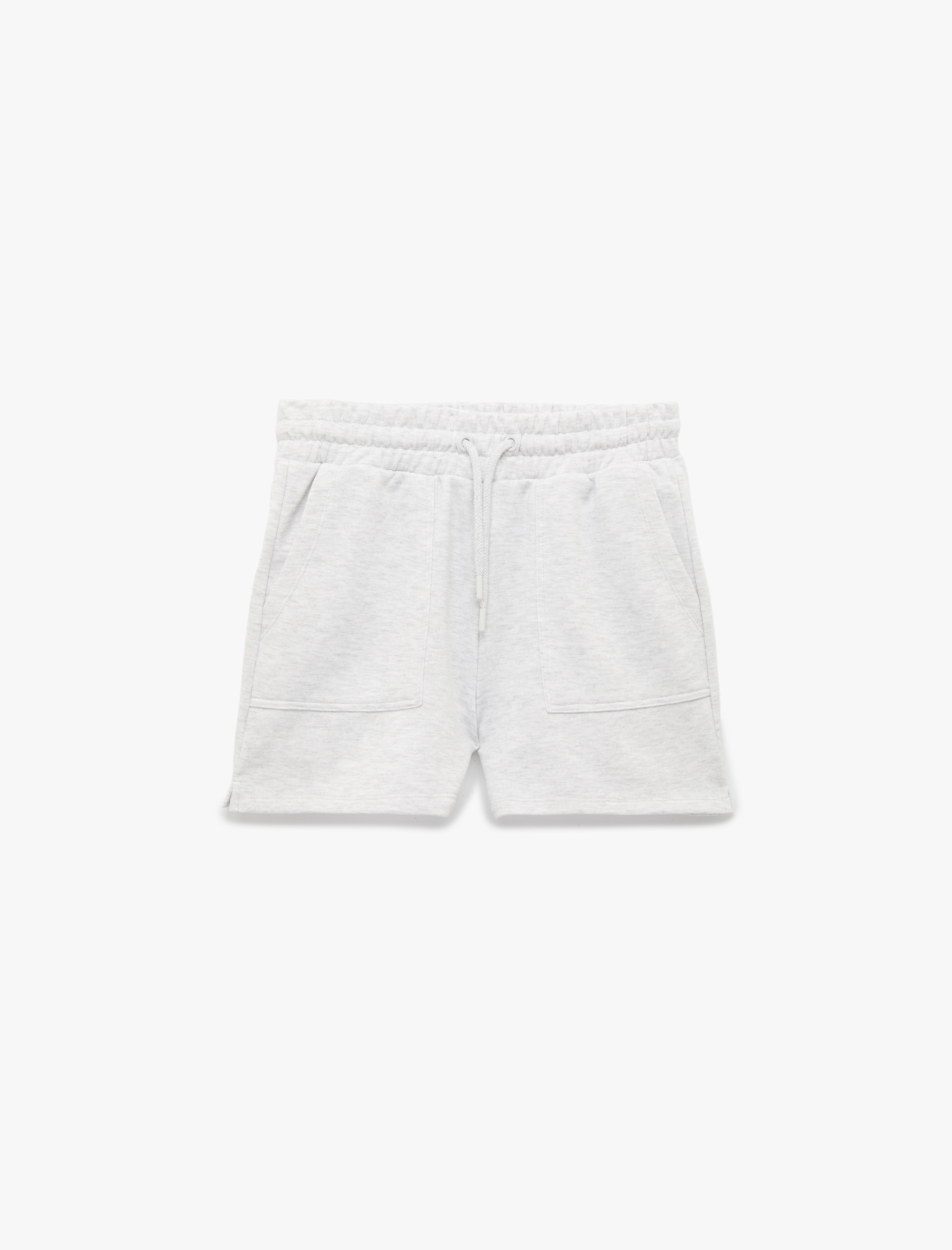   Beli Bağcıklı Cep Detaylı Mini Şort